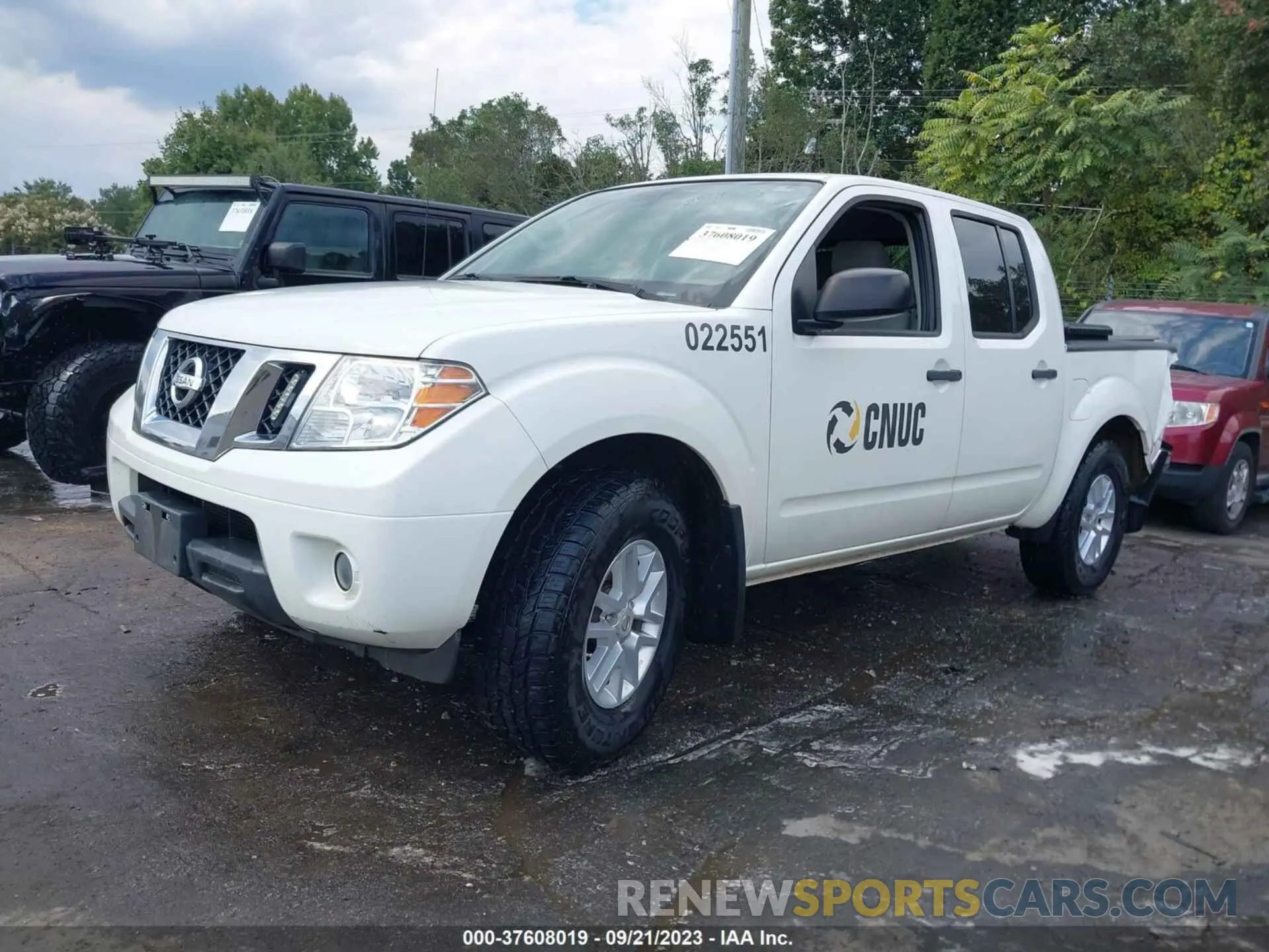 2 Photograph of a damaged car 1N6AD0EV9KN763893 NISSAN FRONTIER 2019