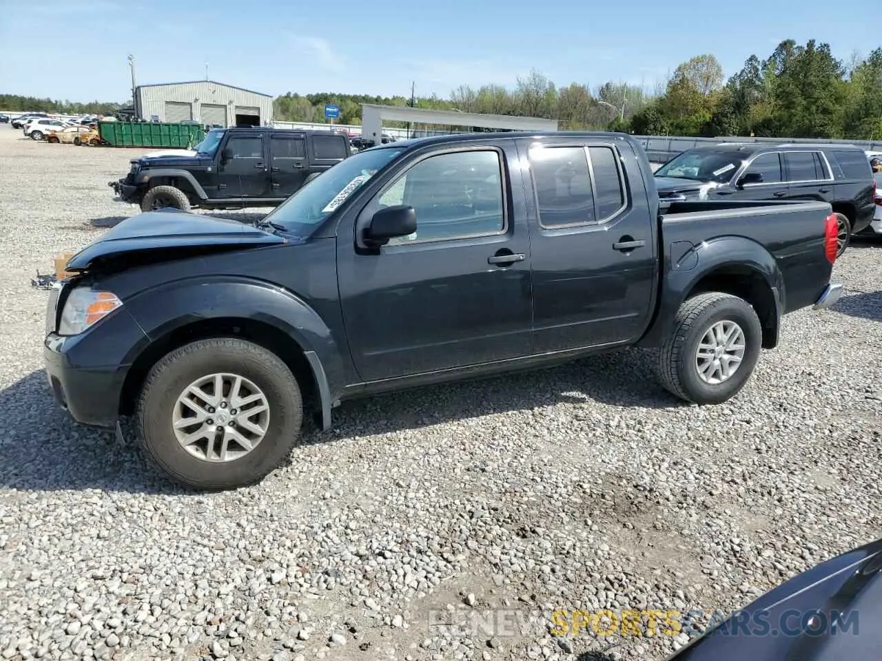 1 Photograph of a damaged car 1N6AD0EVXKN728943 NISSAN FRONTIER 2019