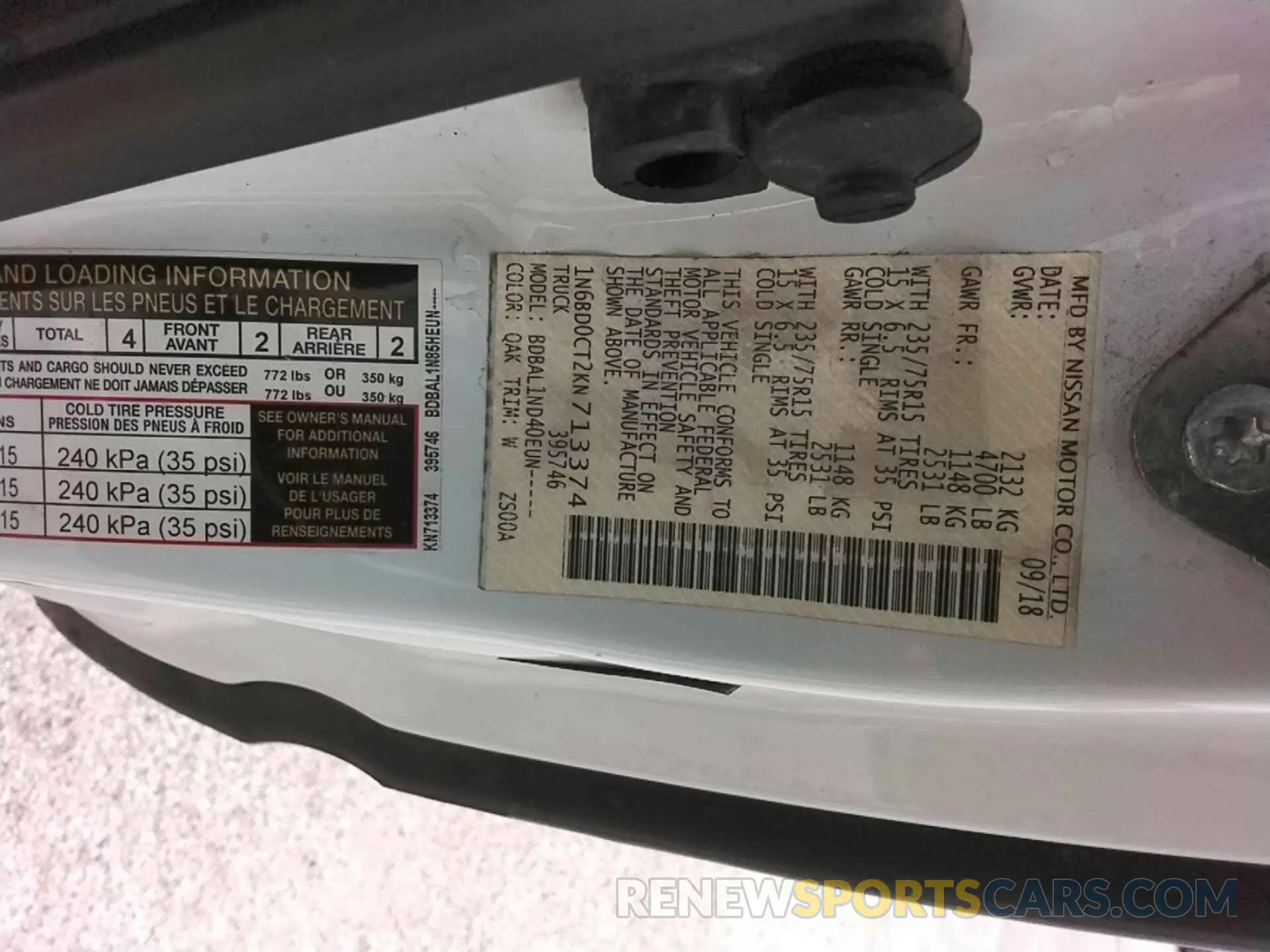 23 Фотография поврежденного автомобиля 1N6BD0CT2KN713374 NISSAN FRONTIER 2019