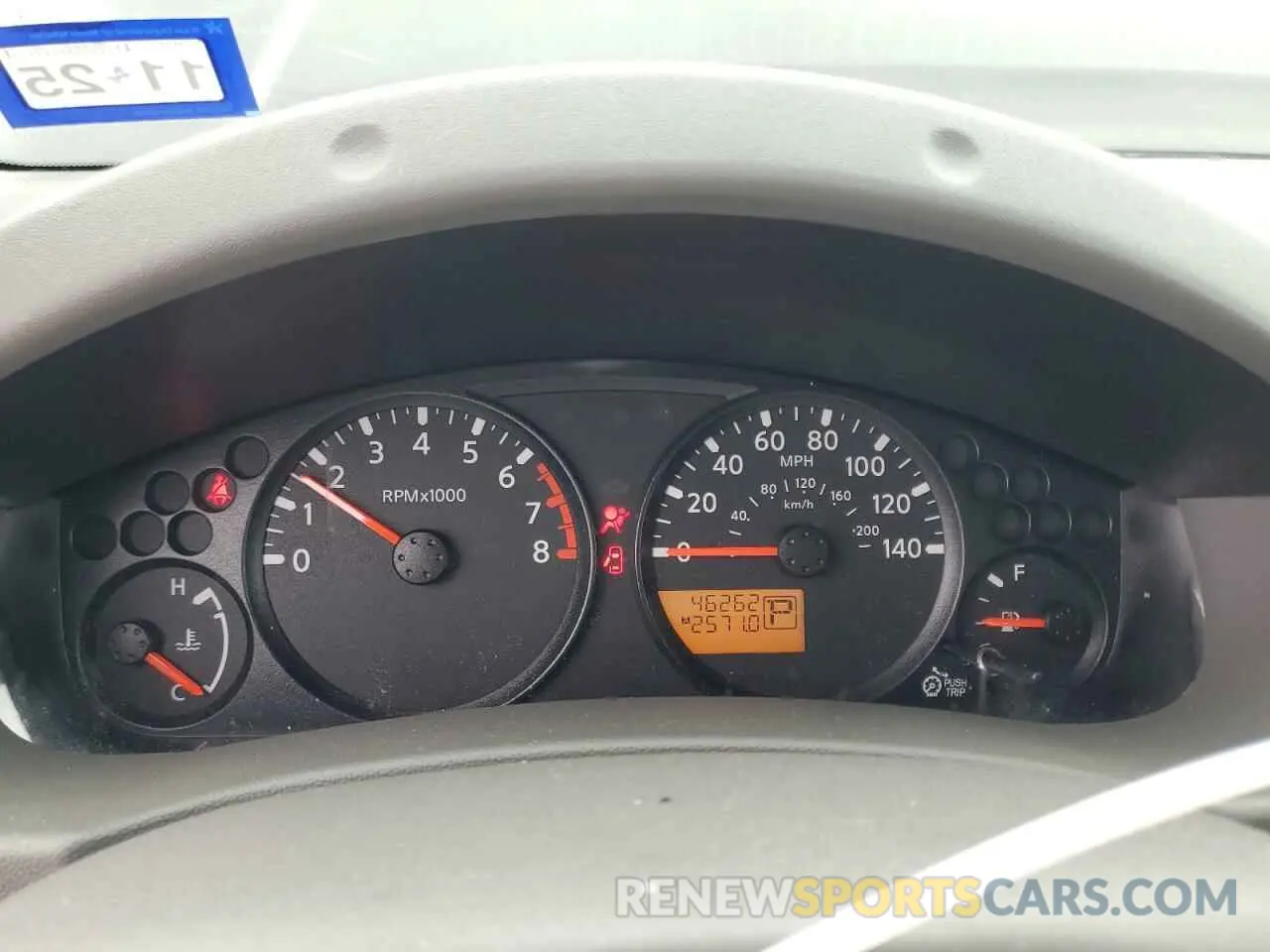 9 Photograph of a damaged car 1N6BD0CT4KN727146 NISSAN FRONTIER 2019