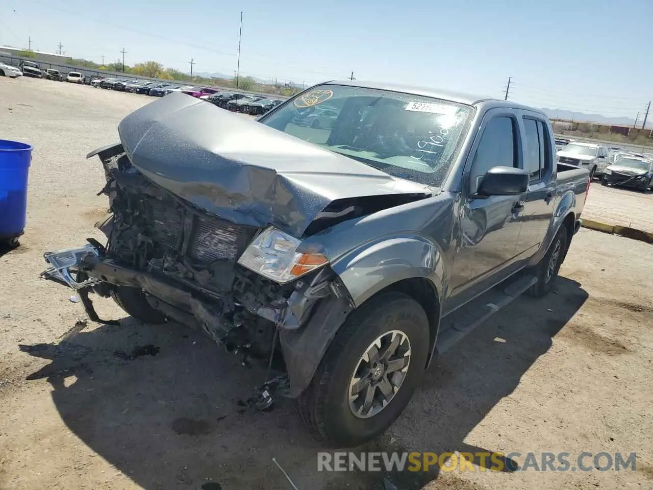 1 Photograph of a damaged car 1N6DD0ER1KN749020 NISSAN FRONTIER 2019