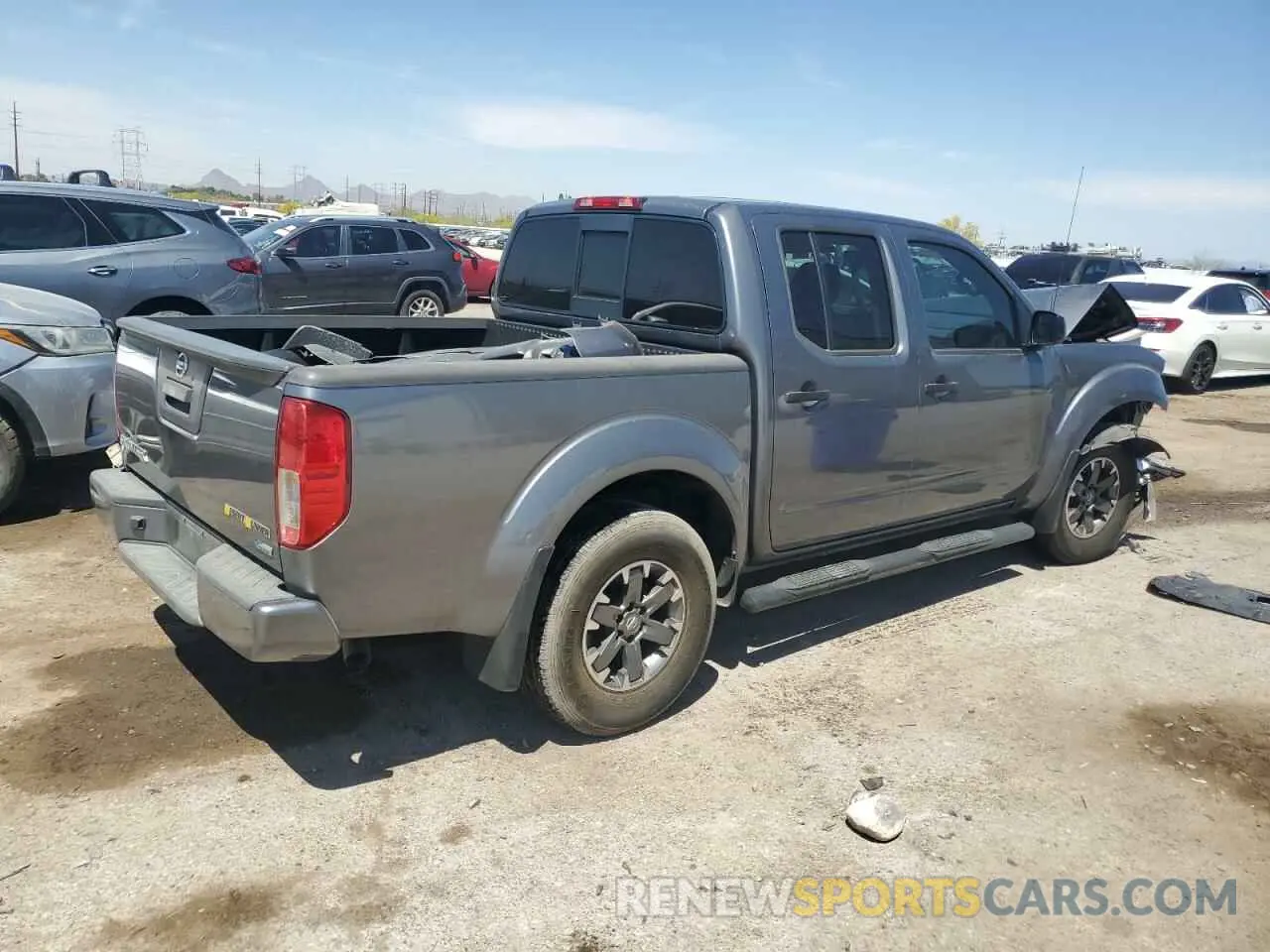 3 Photograph of a damaged car 1N6DD0ER1KN749020 NISSAN FRONTIER 2019