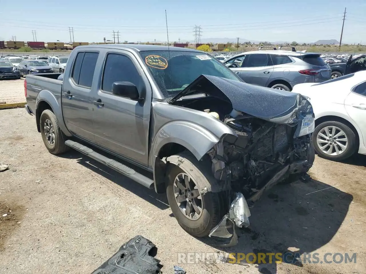4 Photograph of a damaged car 1N6DD0ER1KN749020 NISSAN FRONTIER 2019