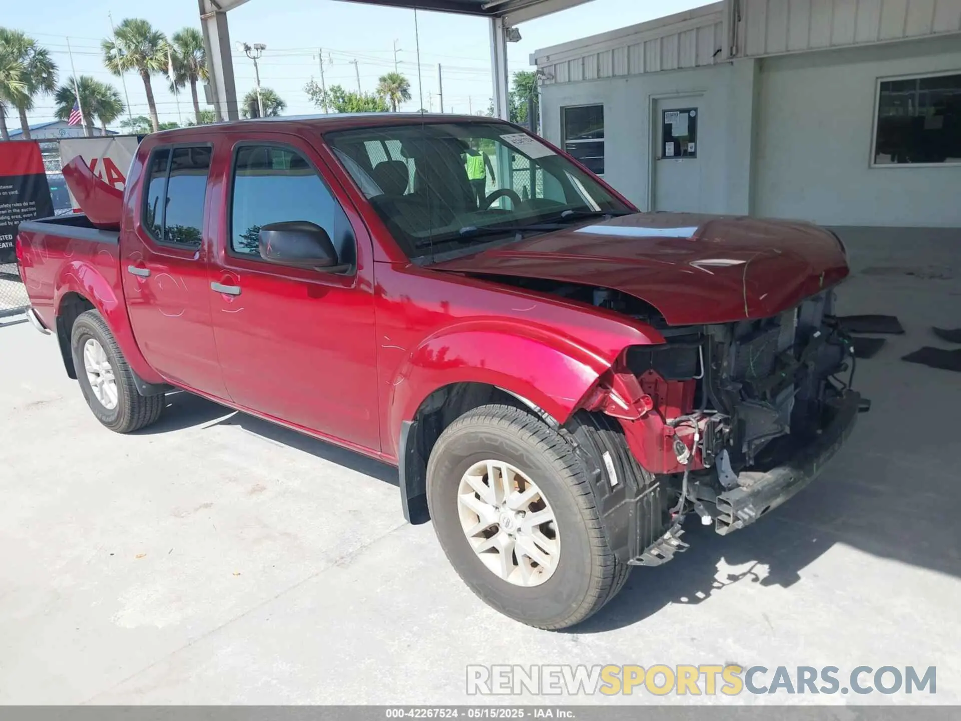 1 Photograph of a damaged car 1N6DD0ER3KN768040 NISSAN FRONTIER 2019