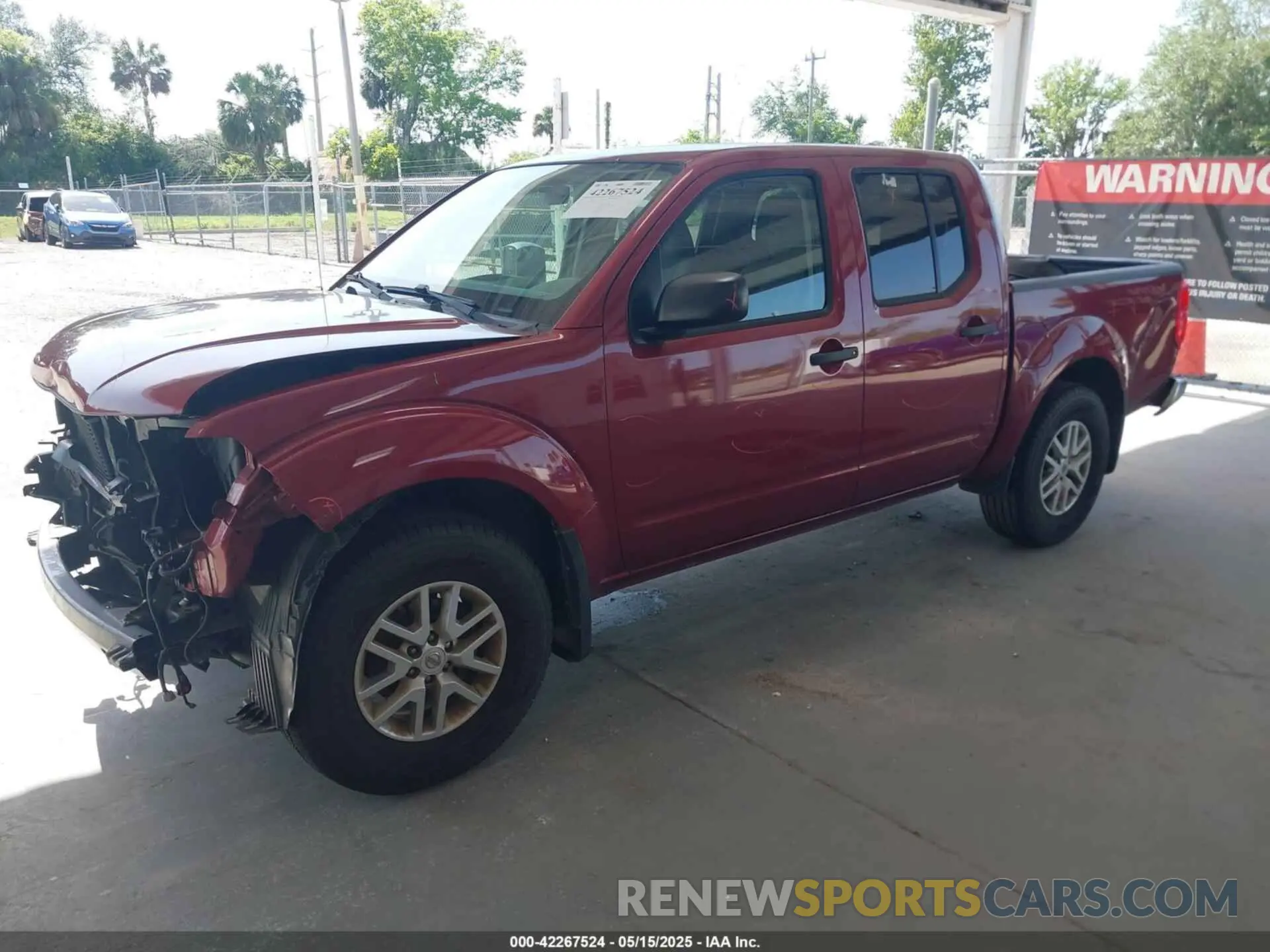 2 Photograph of a damaged car 1N6DD0ER3KN768040 NISSAN FRONTIER 2019