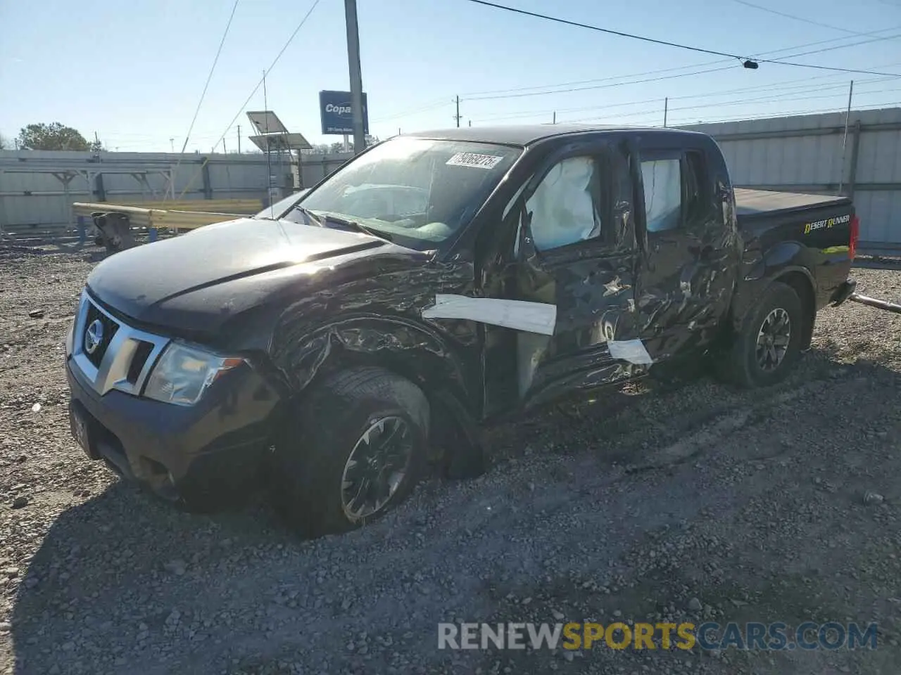 1 Photograph of a damaged car 1N6DD0ER7KN723165 NISSAN FRONTIER 2019