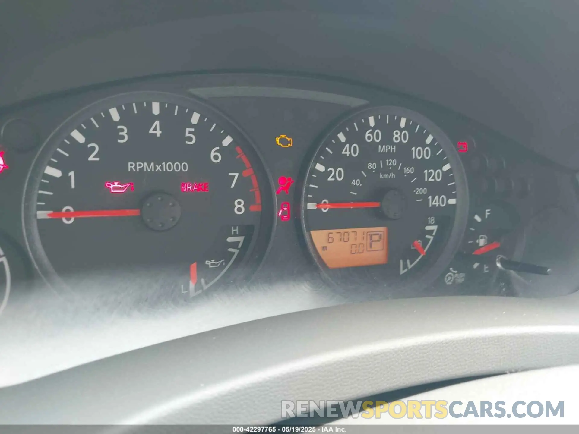7 Photograph of a damaged car 1N6DD0ER7KN783933 NISSAN FRONTIER 2019