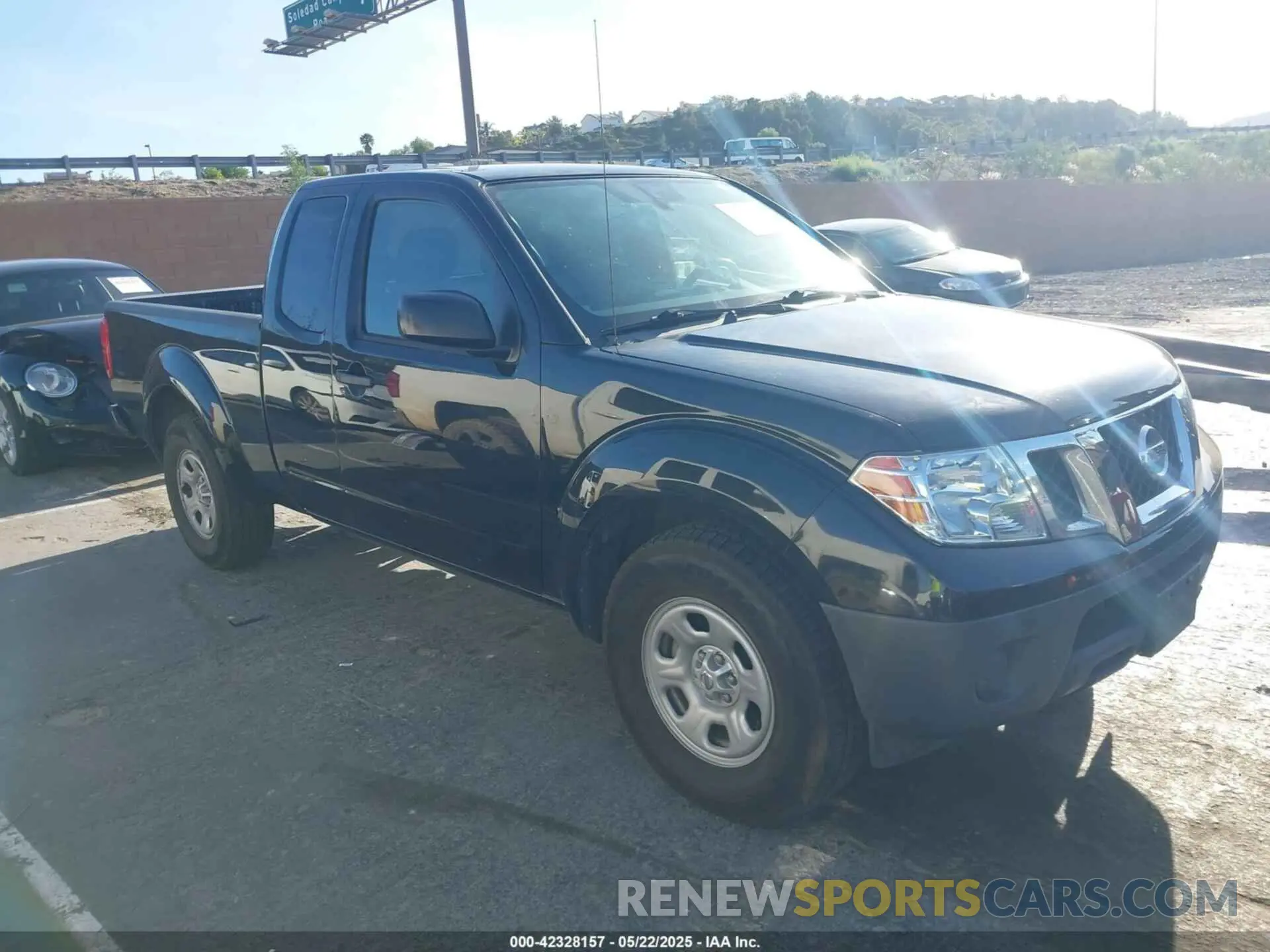1 Photograph of a damaged car 1N6ED0CE4LN723338 NISSAN FRONTIER 2020