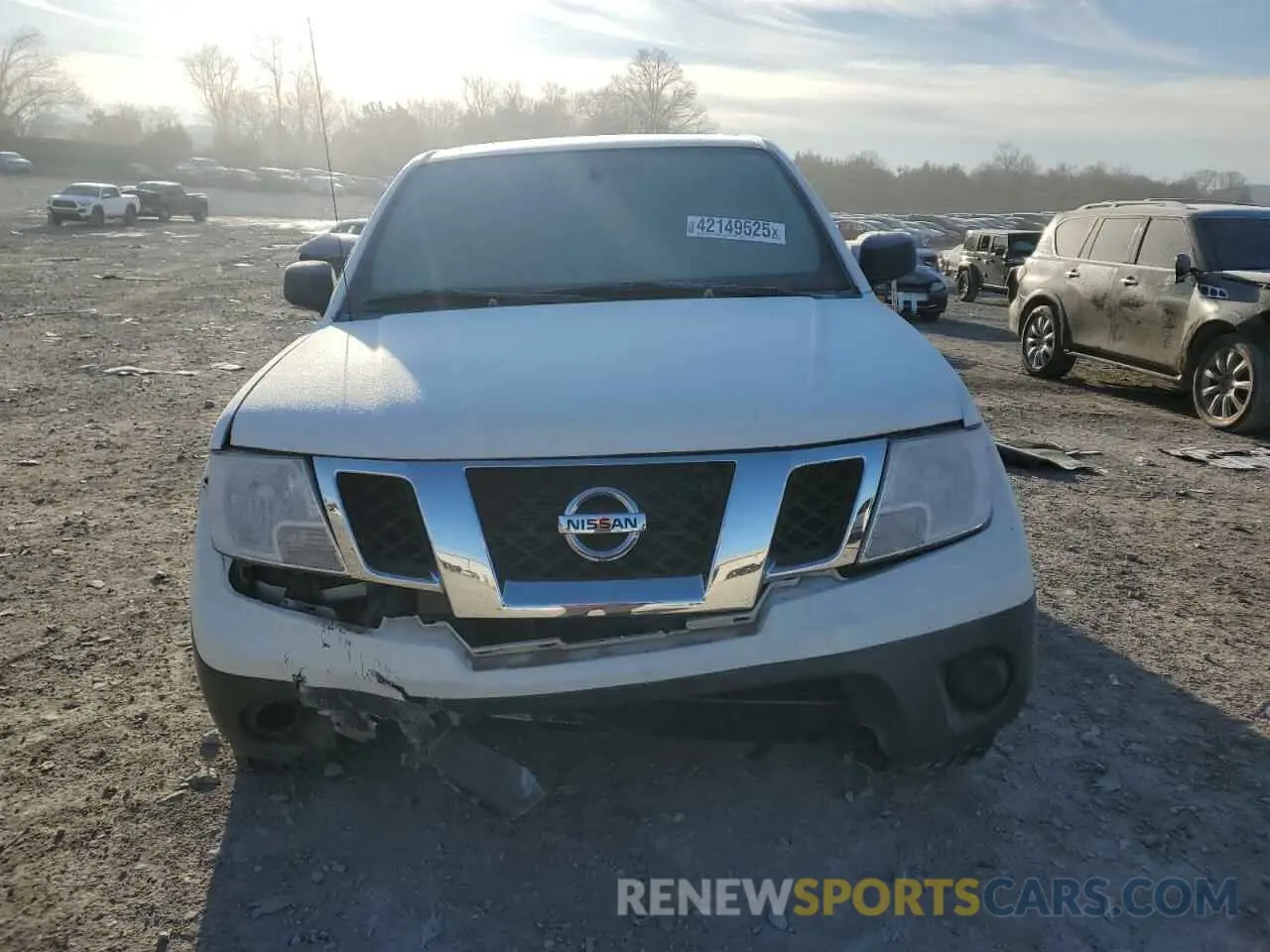 5 Photograph of a damaged car 1N6ED0CE4LN726661 NISSAN FRONTIER 2020