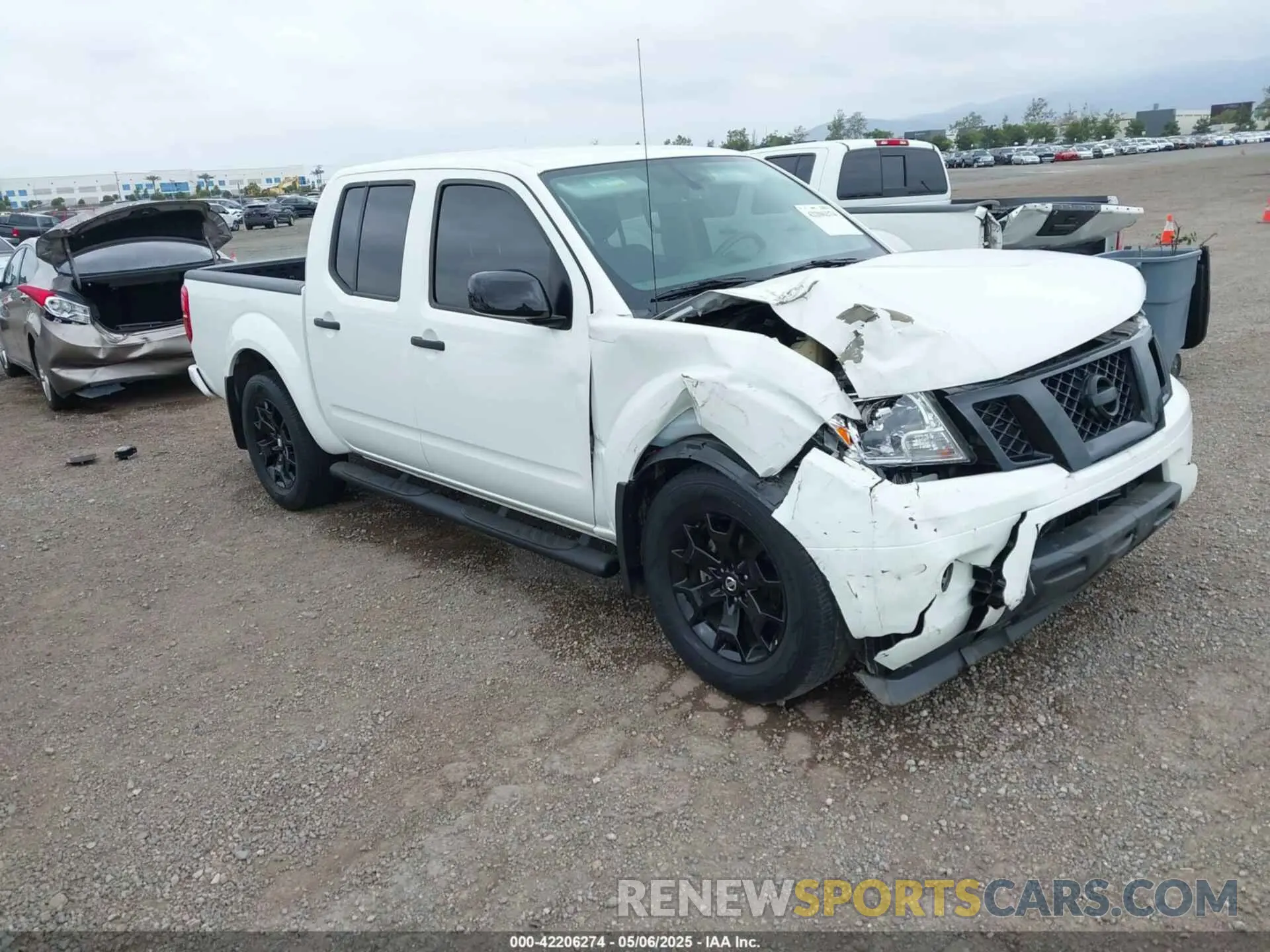 1 Photograph of a damaged car 1N6ED0EA0LN705624 NISSAN FRONTIER 2020