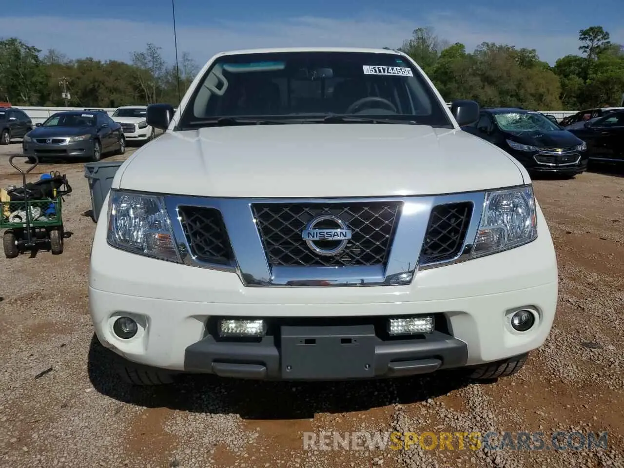 5 Photograph of a damaged car 1N6ED0EA3LN727553 NISSAN FRONTIER 2020