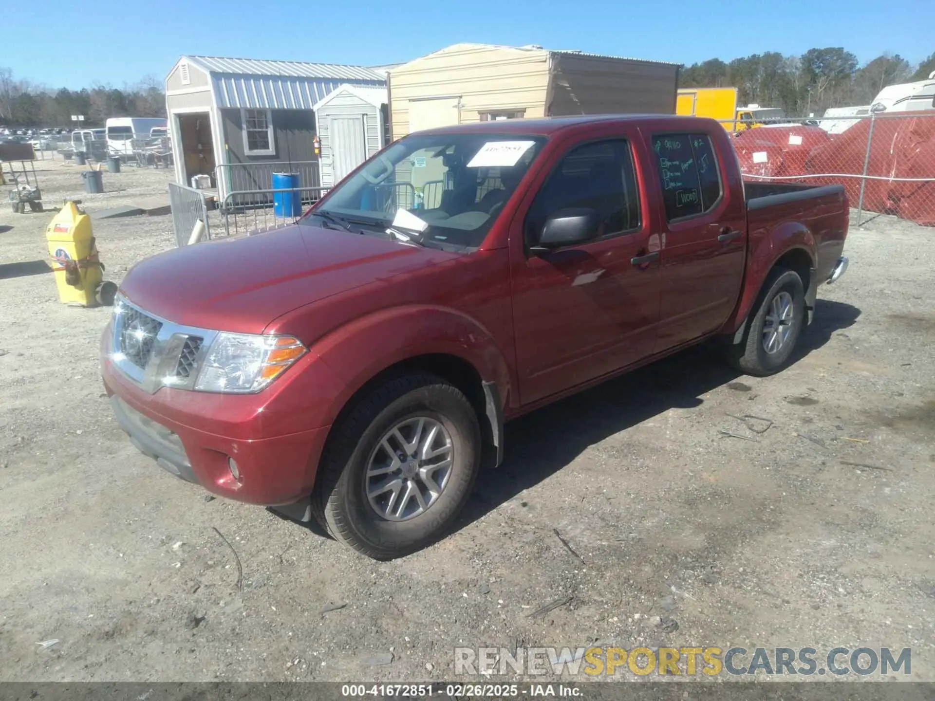 2 Photograph of a damaged car 1N6ED0EA6LN708494 NISSAN FRONTIER 2020