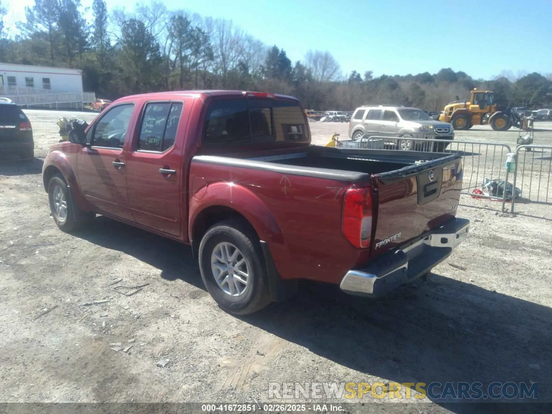 3 Photograph of a damaged car 1N6ED0EA6LN708494 NISSAN FRONTIER 2020