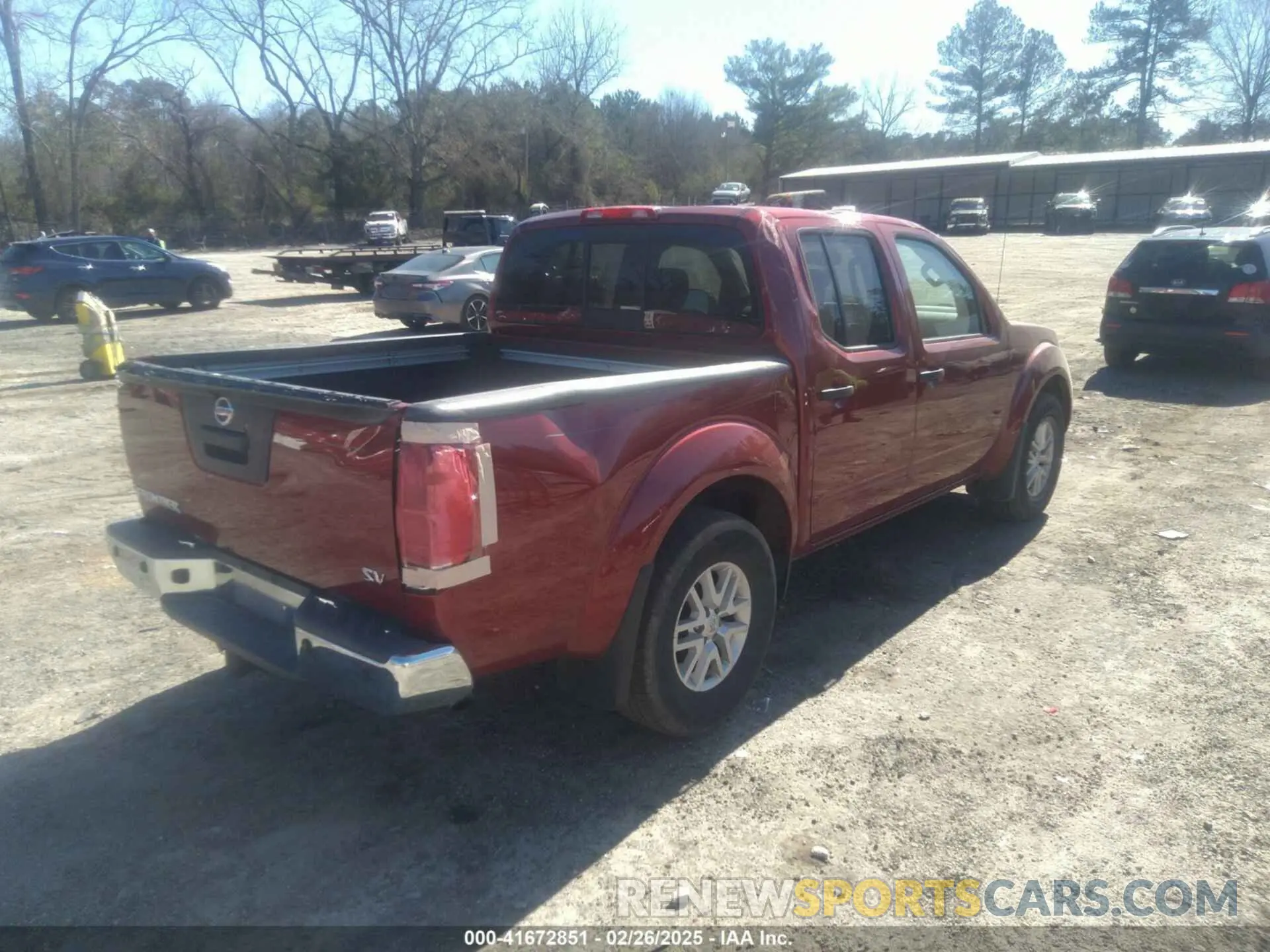 4 Photograph of a damaged car 1N6ED0EA6LN708494 NISSAN FRONTIER 2020
