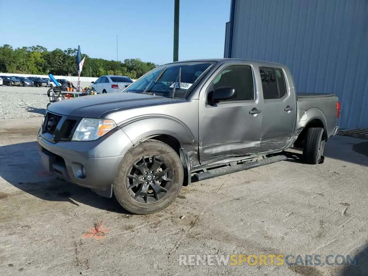 1 Photograph of a damaged car 1N6ED0EA8LN726186 NISSAN FRONTIER 2020