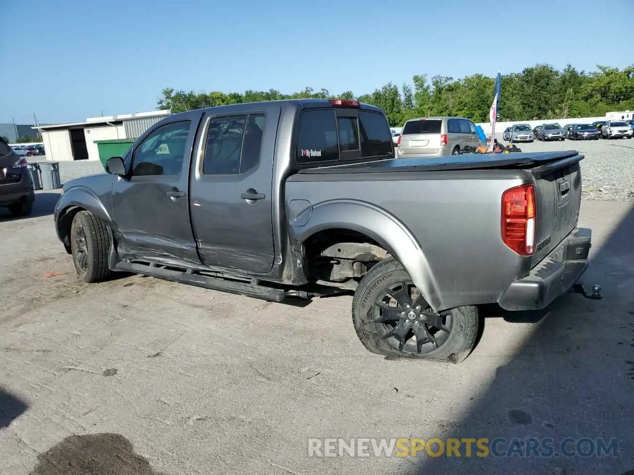 2 Photograph of a damaged car 1N6ED0EA8LN726186 NISSAN FRONTIER 2020