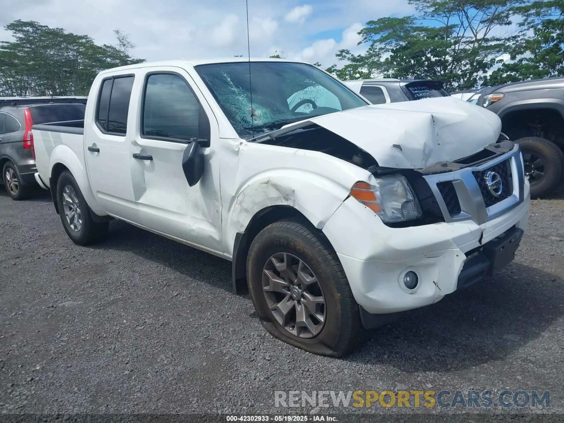 1 Photograph of a damaged car 1N6ED0EB2LN720957 NISSAN FRONTIER 2020