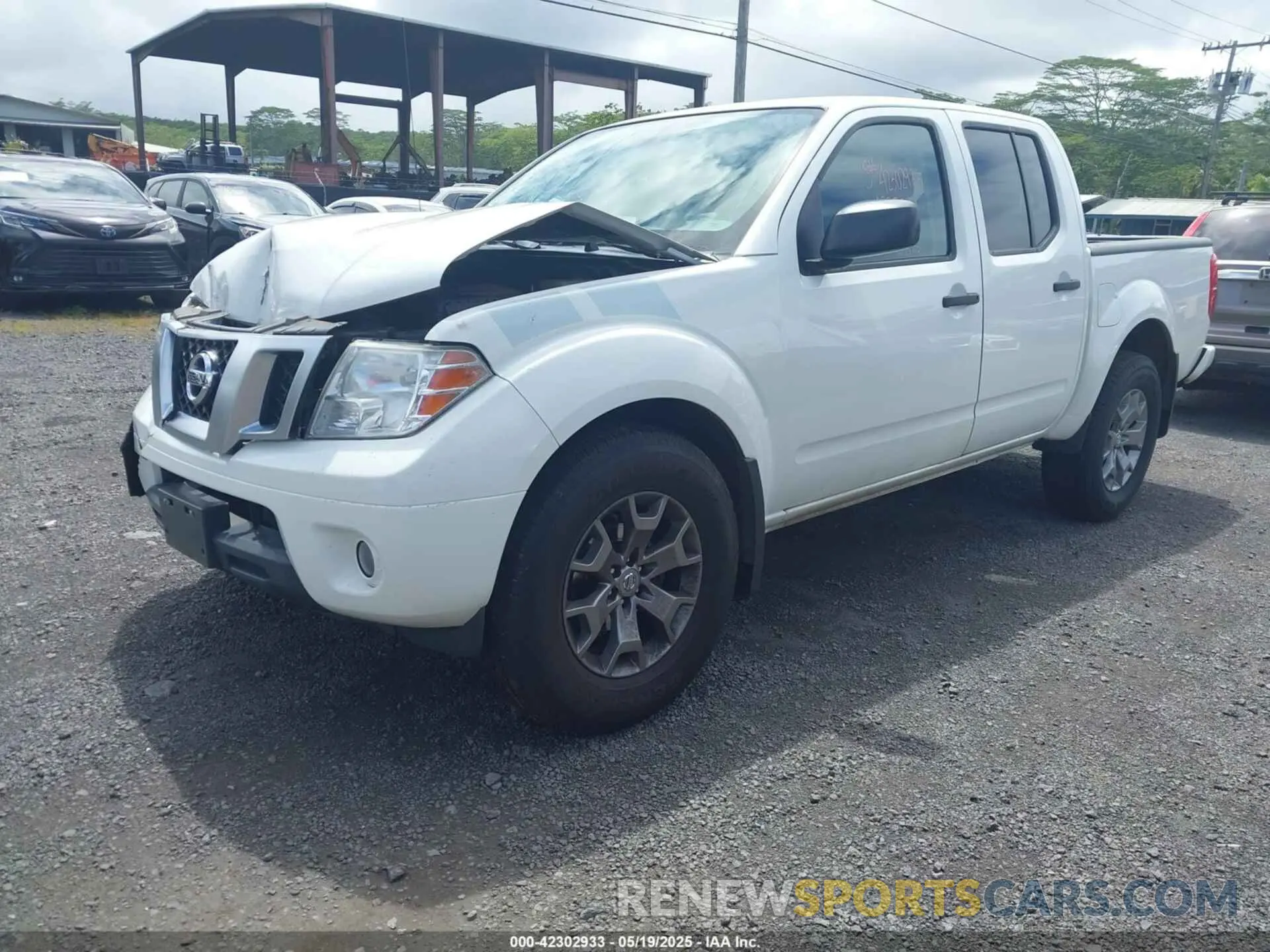 2 Photograph of a damaged car 1N6ED0EB2LN720957 NISSAN FRONTIER 2020