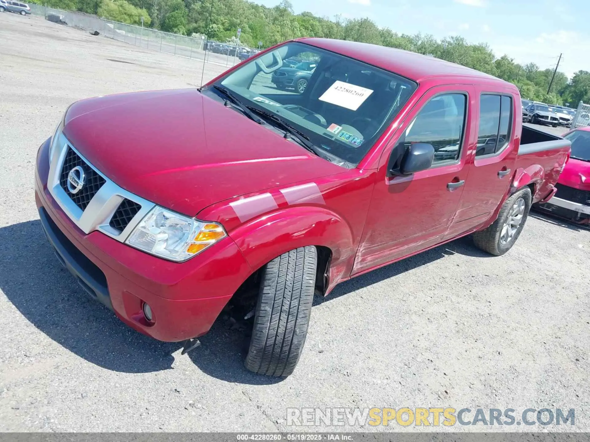 2 Photograph of a damaged car 1N6ED0EB6LN712988 NISSAN FRONTIER 2020