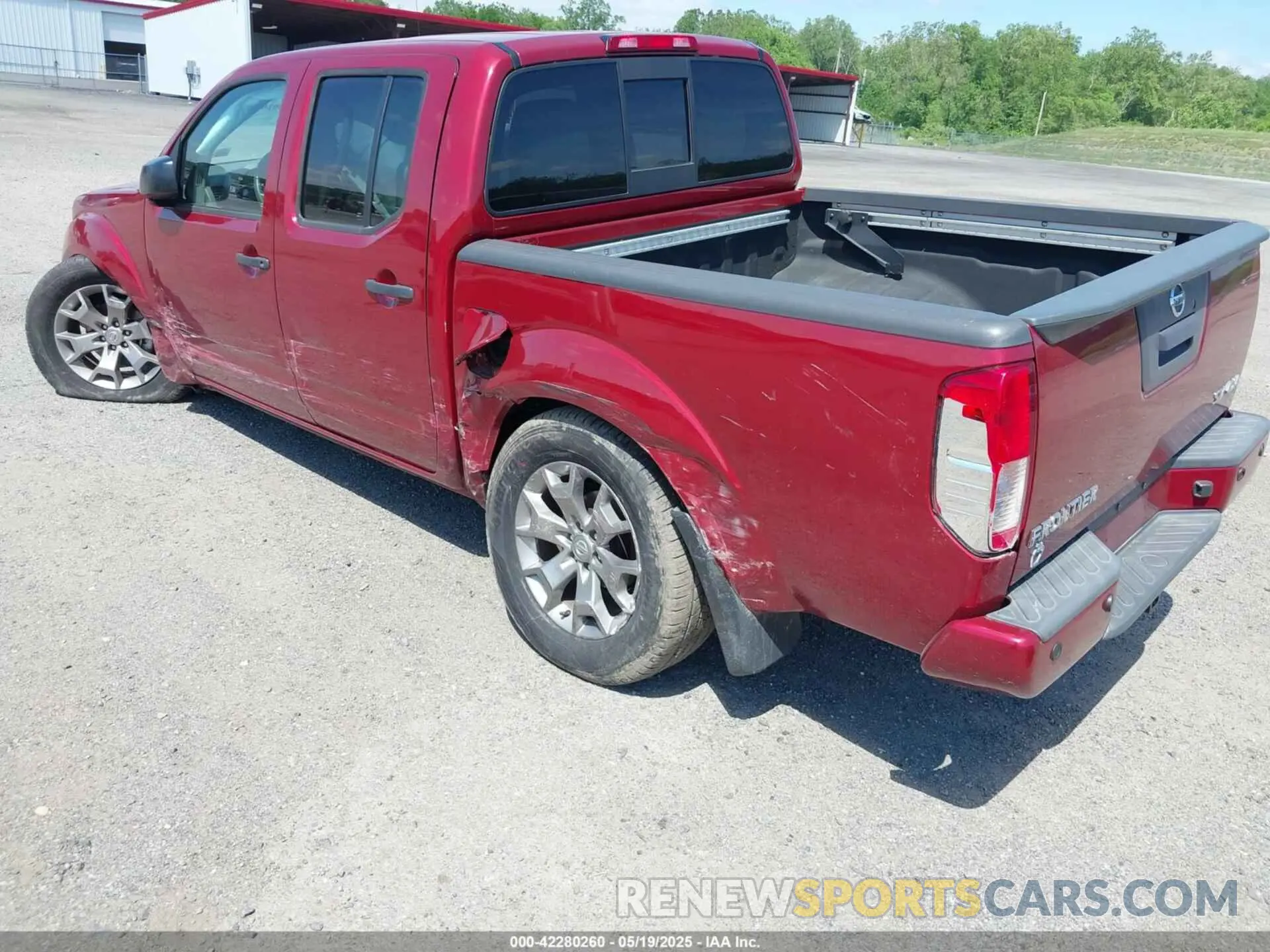3 Photograph of a damaged car 1N6ED0EB6LN712988 NISSAN FRONTIER 2020