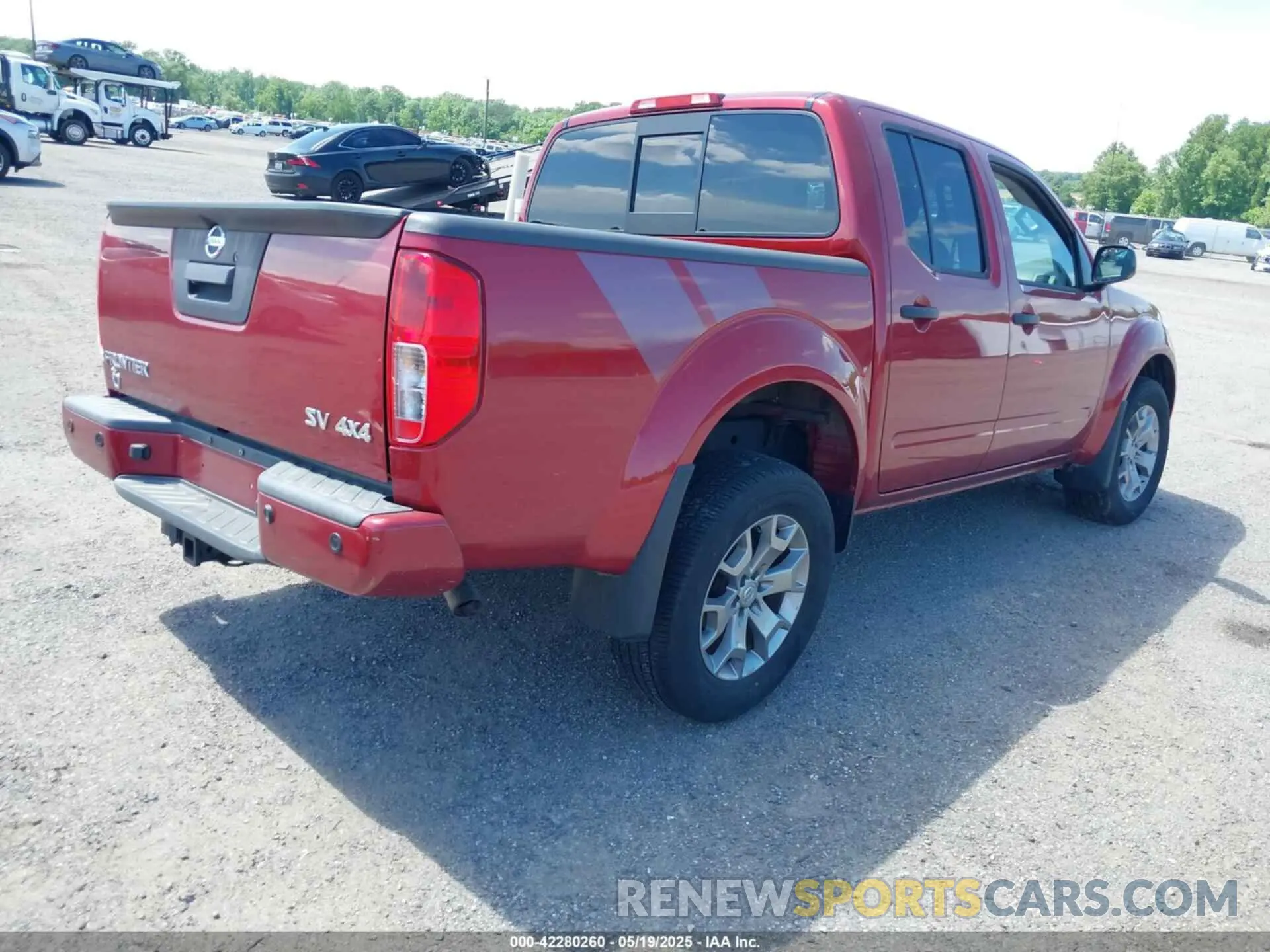 4 Photograph of a damaged car 1N6ED0EB6LN712988 NISSAN FRONTIER 2020