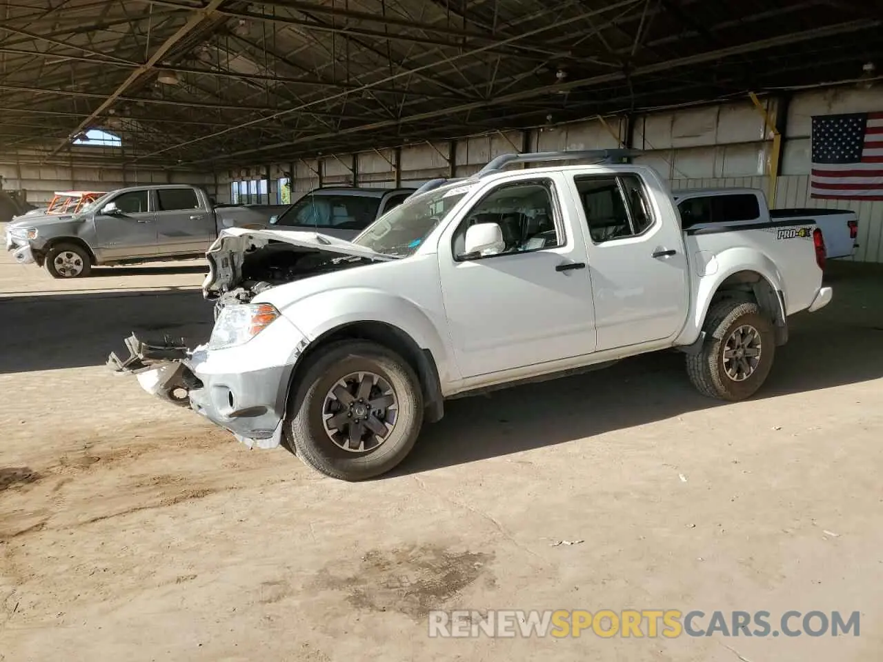 1 Photograph of a damaged car 1N6ED0EB7LN703345 NISSAN FRONTIER 2020