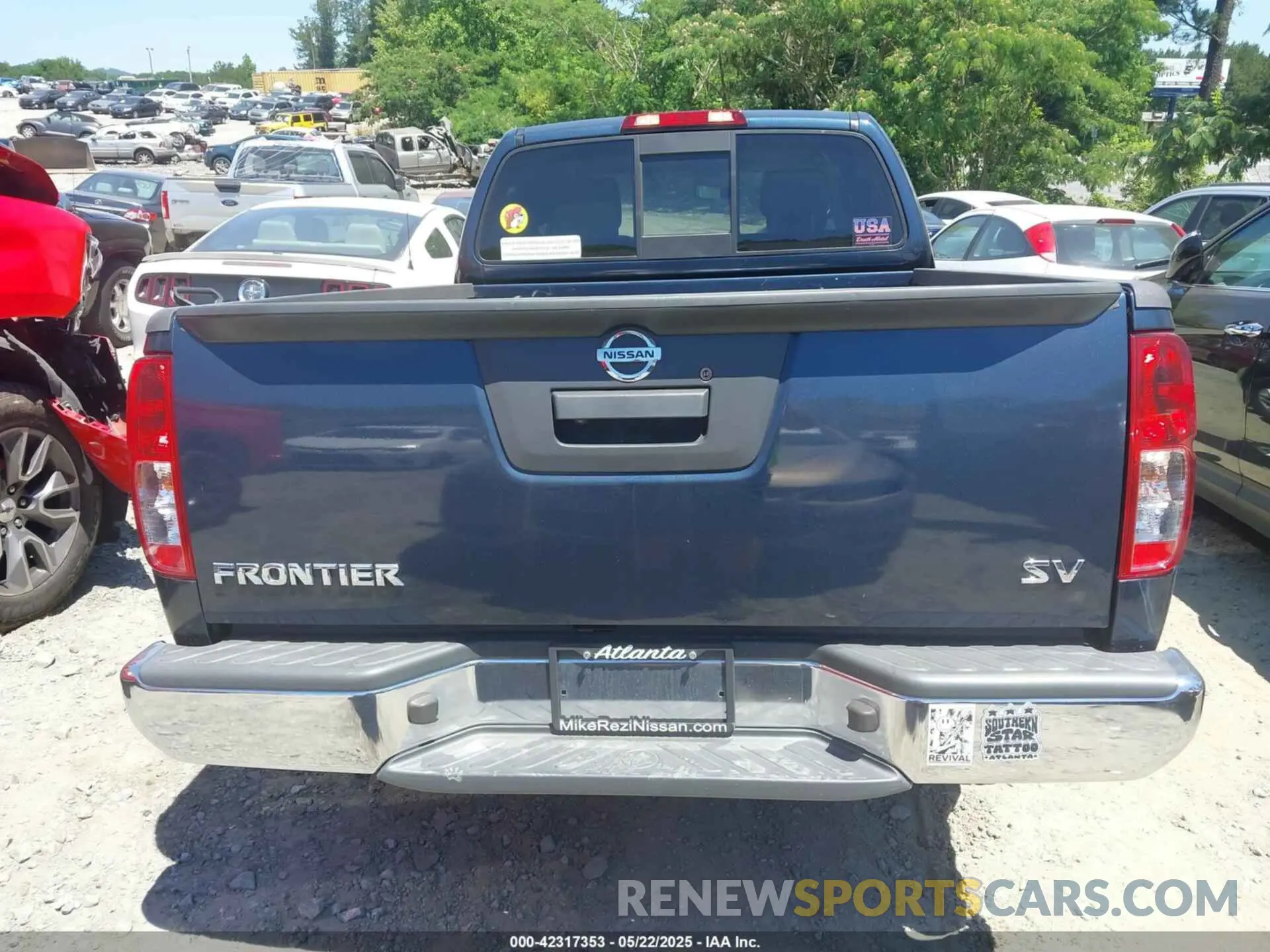 16 Photograph of a damaged car 1N6ED0CE5MN707019 NISSAN FRONTIER 2021