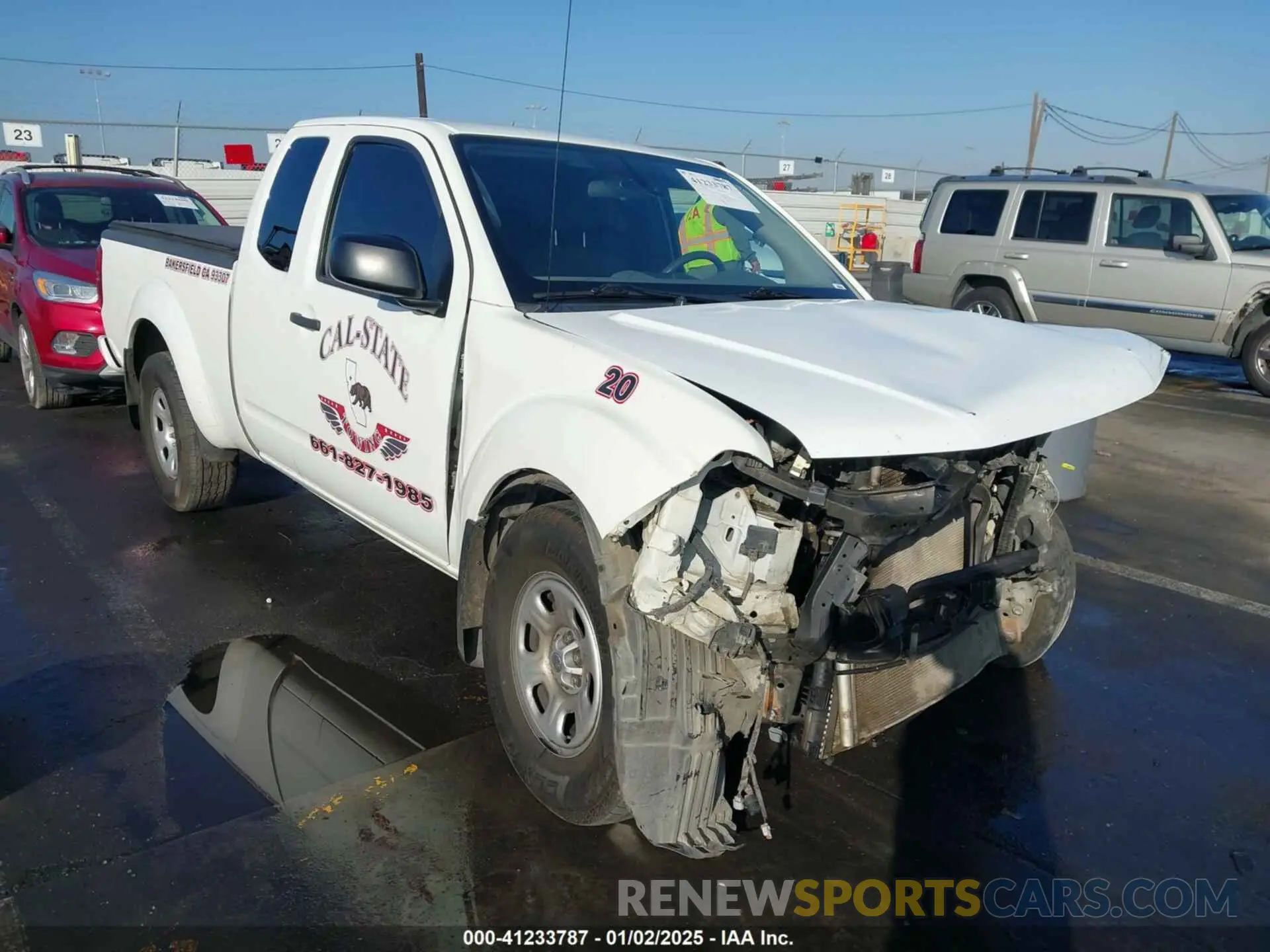 1 Photograph of a damaged car 1N6ED0CE9MN718282 NISSAN FRONTIER 2021