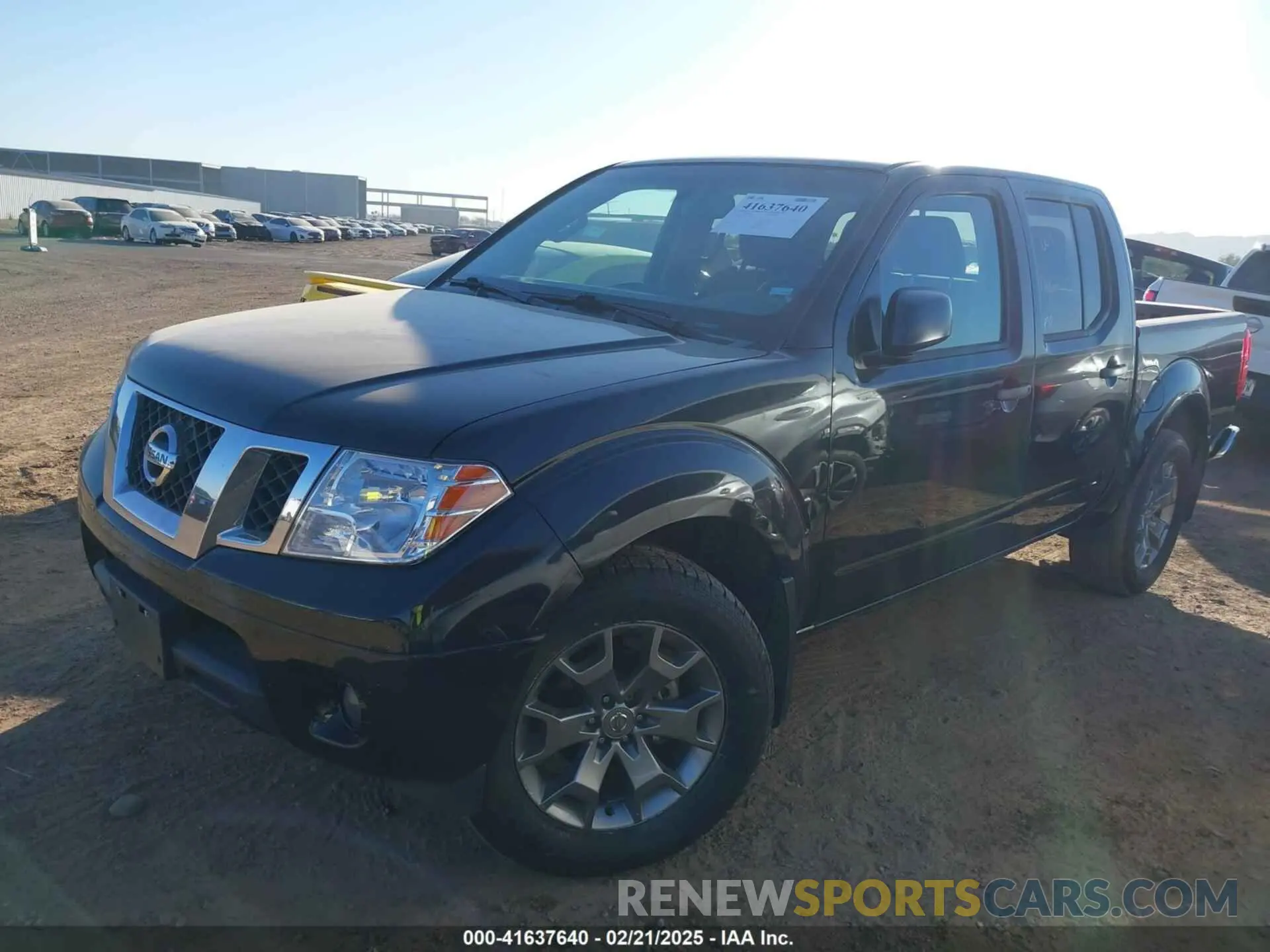 2 Photograph of a damaged car 1N6ED0EA1MN723826 NISSAN FRONTIER 2021