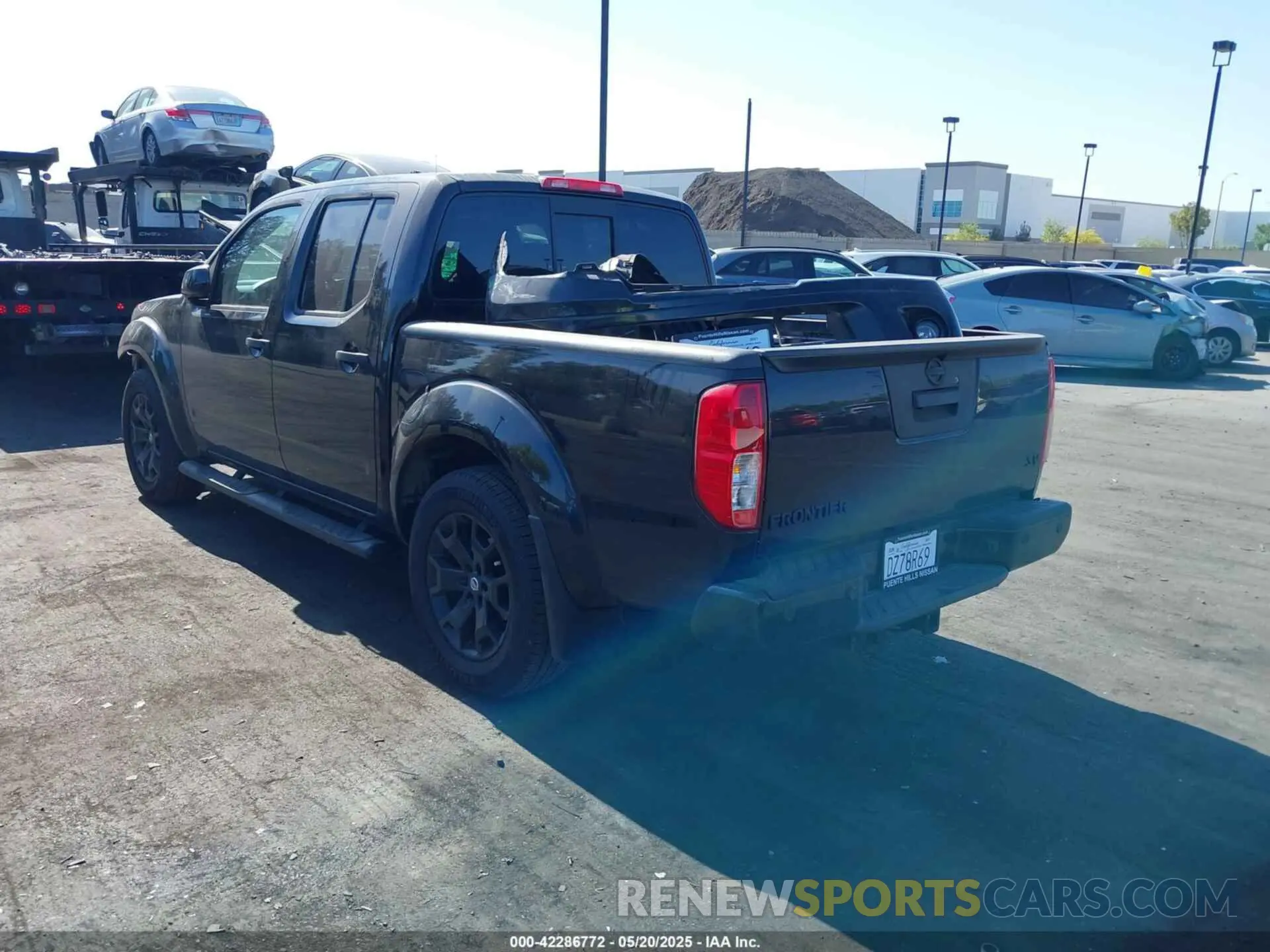 3 Photograph of a damaged car 1N6ED0EA7MN702186 NISSAN FRONTIER 2021