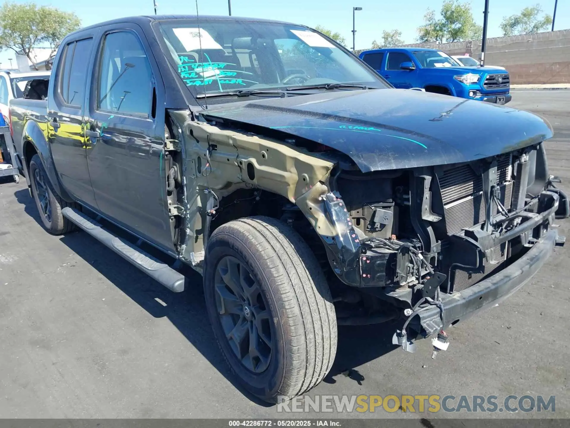 6 Photograph of a damaged car 1N6ED0EA7MN702186 NISSAN FRONTIER 2021