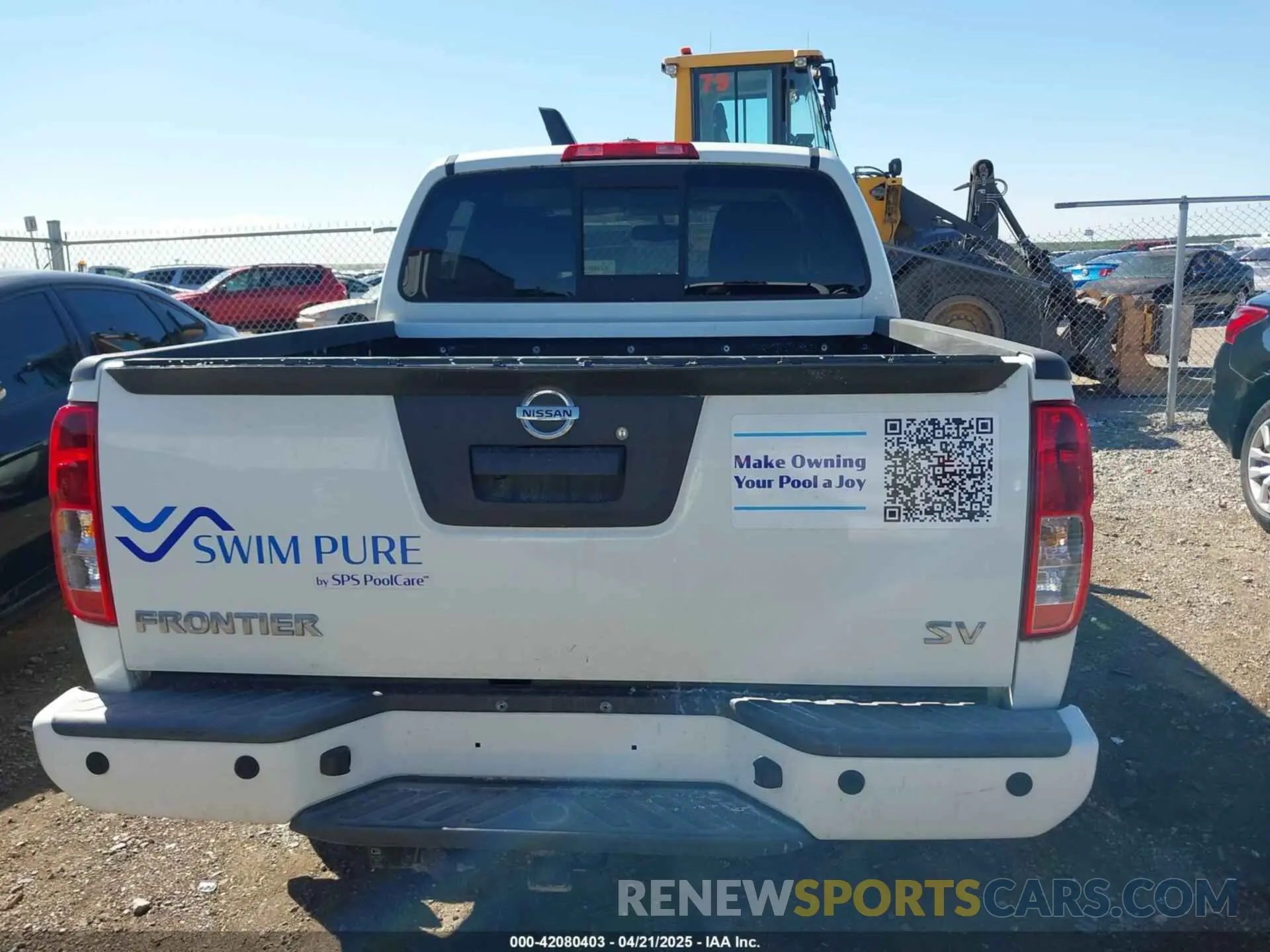 16 Photograph of a damaged car 1N6ED0EA7MN705315 NISSAN FRONTIER 2021