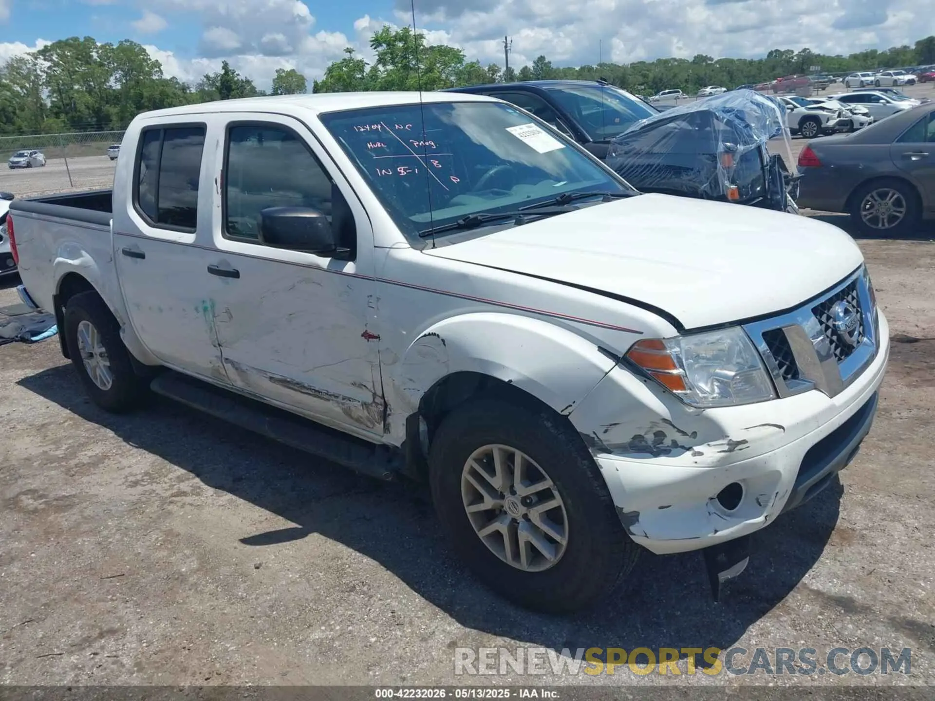 1 Photograph of a damaged car 1N6ED0EA8MN709955 NISSAN FRONTIER 2021