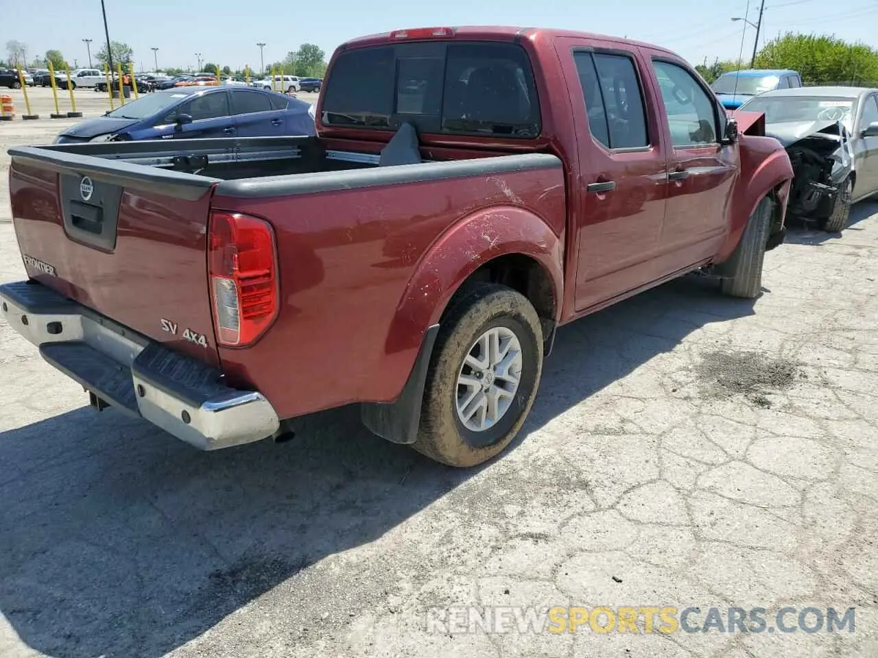 3 Photograph of a damaged car 1N6ED0EB6MN715066 NISSAN FRONTIER 2021