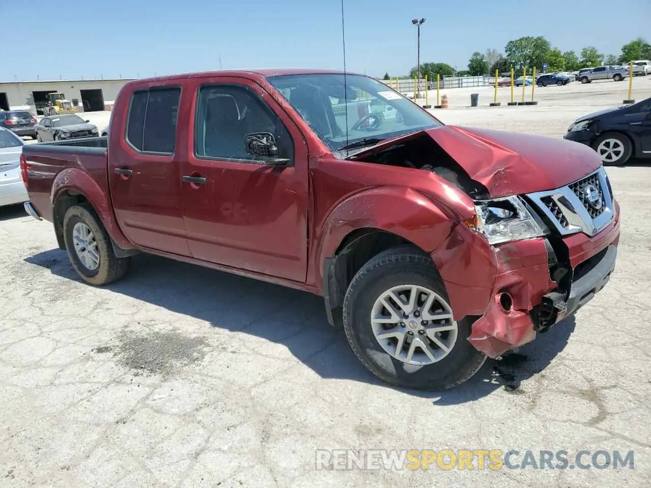 4 Photograph of a damaged car 1N6ED0EB6MN715066 NISSAN FRONTIER 2021