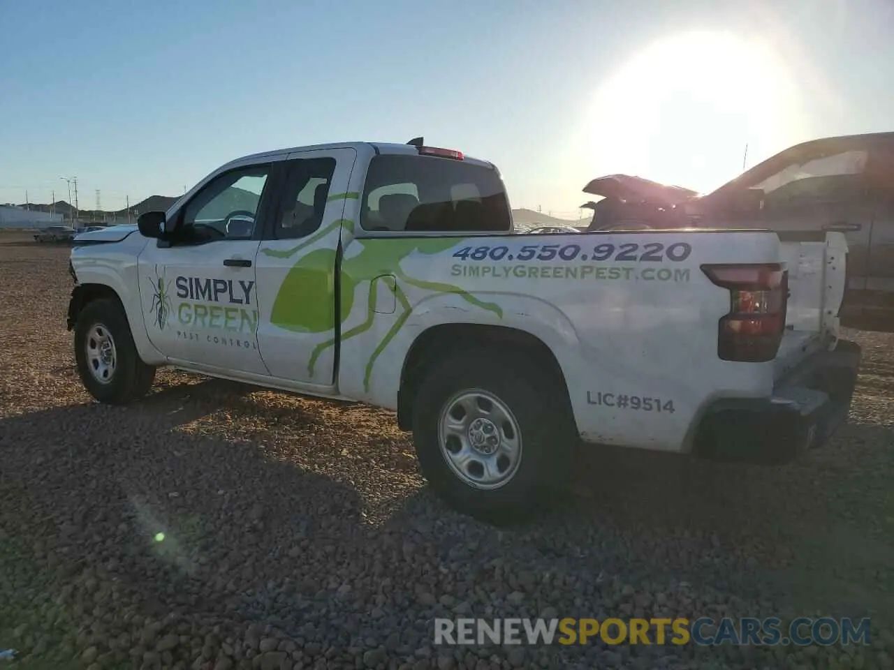2 Photograph of a damaged car 1N6ED1CL1NN651831 NISSAN FRONTIER 2022