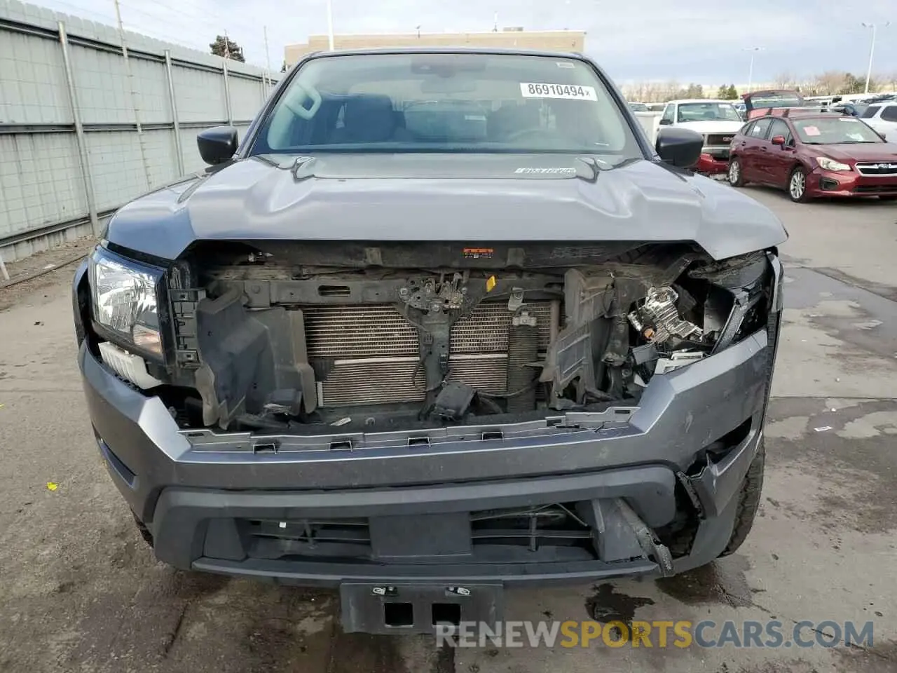 5 Photograph of a damaged car 1N6ED1CL7NN625427 NISSAN FRONTIER 2022