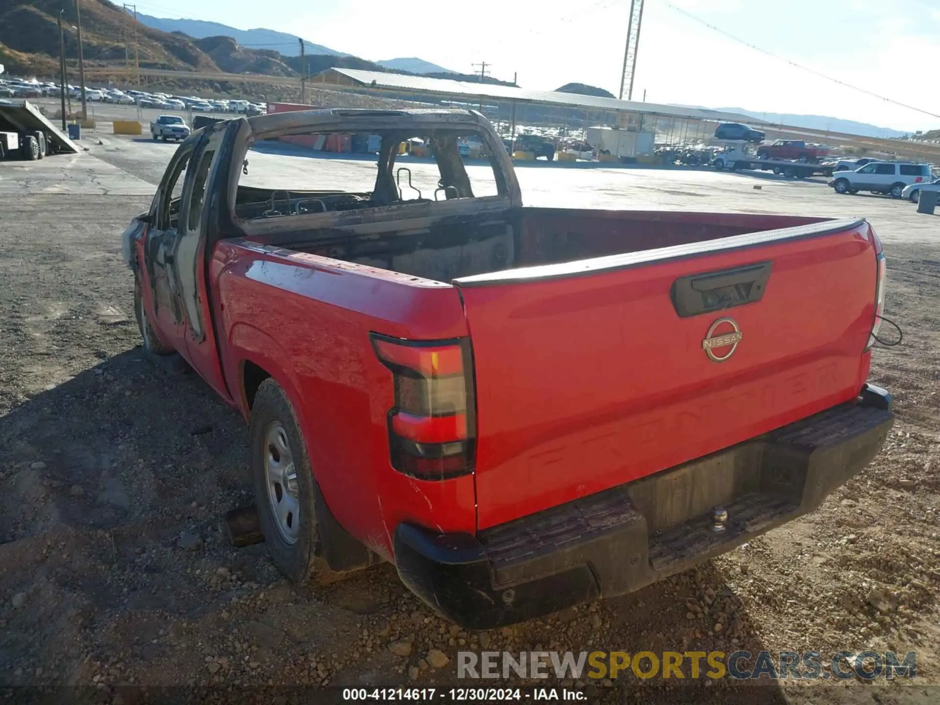3 Photograph of a damaged car 1N6ED1CLXNN667753 NISSAN FRONTIER 2022