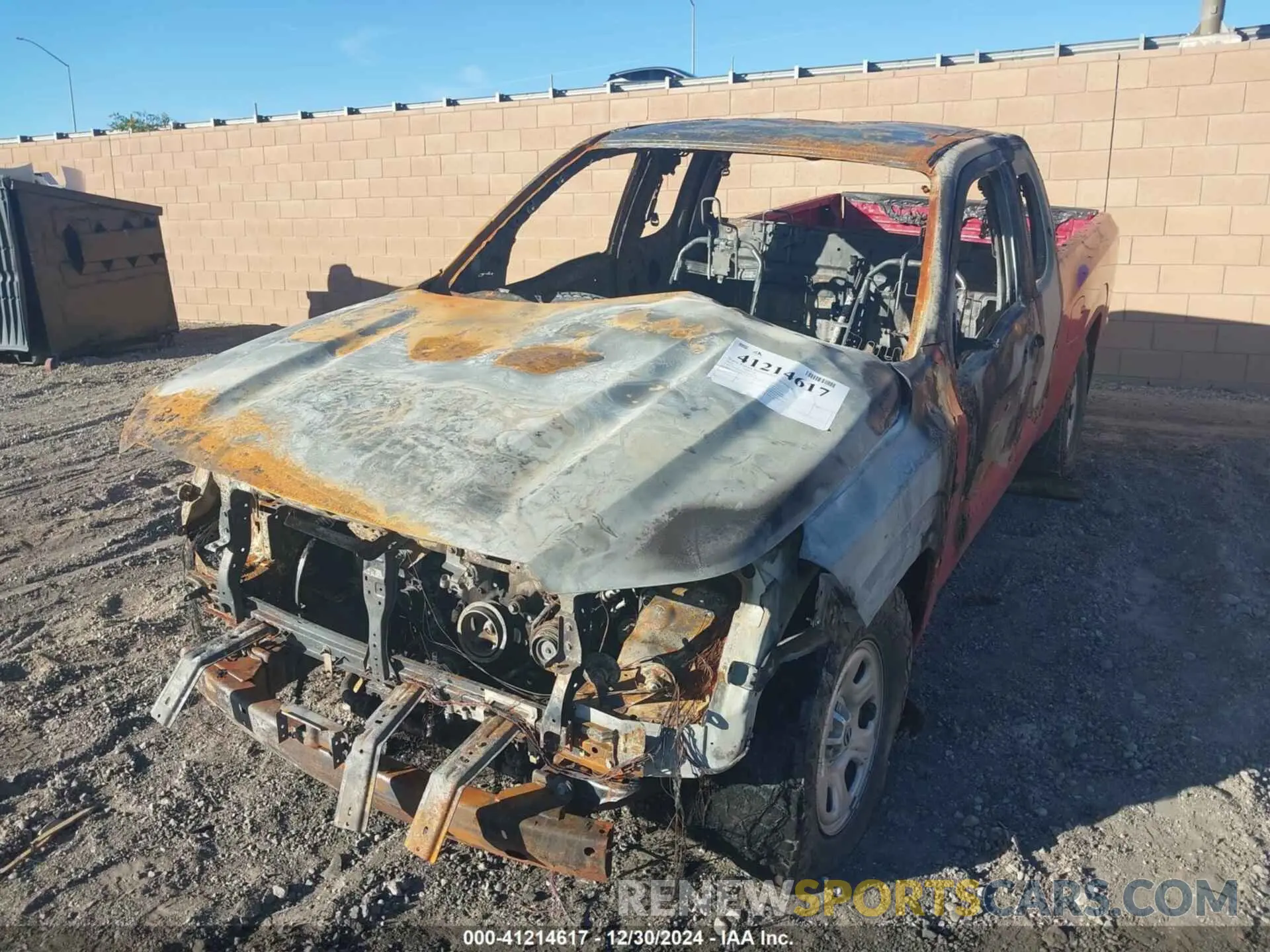 6 Photograph of a damaged car 1N6ED1CLXNN667753 NISSAN FRONTIER 2022