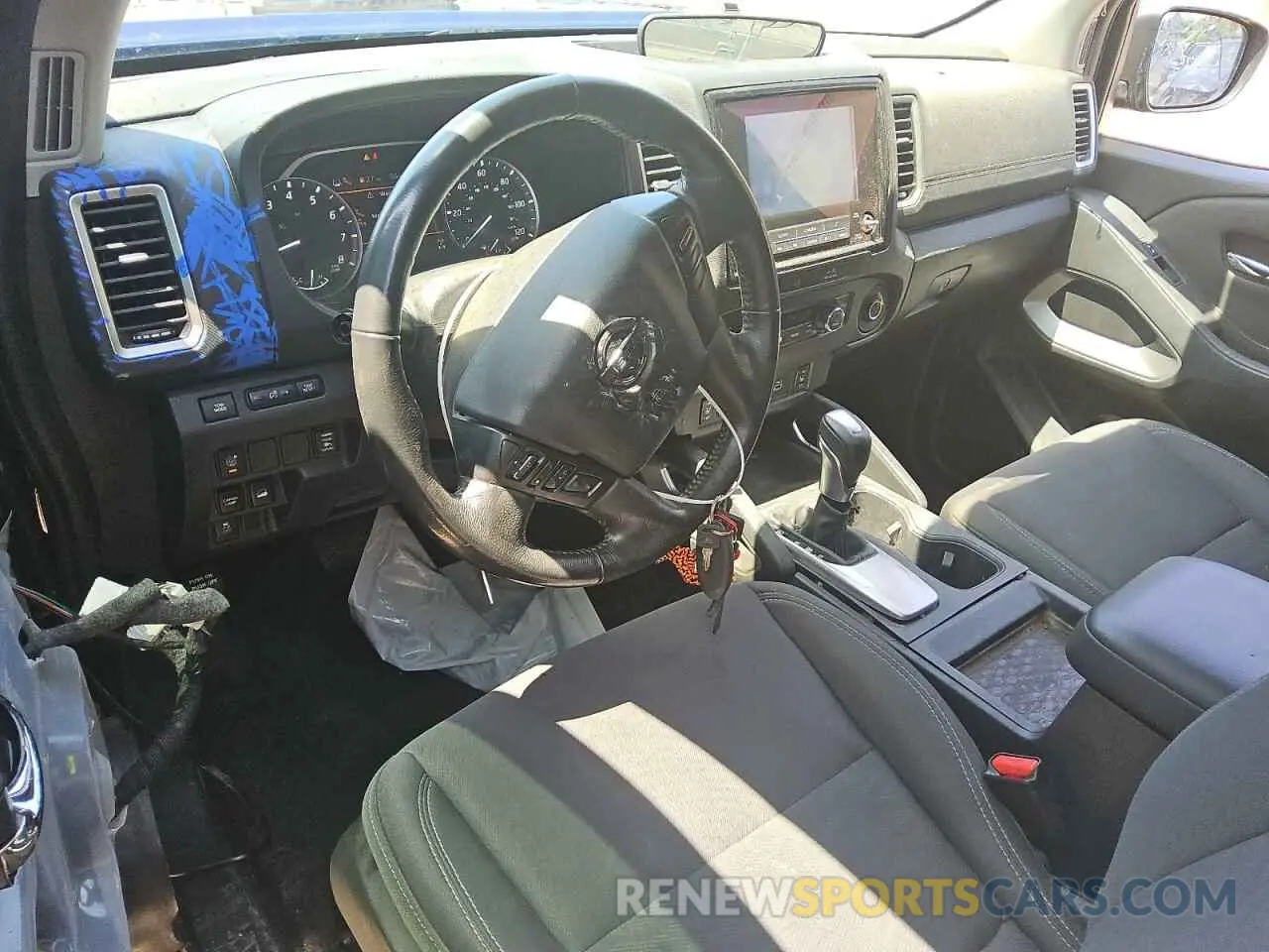 8 Фотография поврежденного автомобиля 1N6ED1CM1NN653586 NISSAN FRONTIER 2022