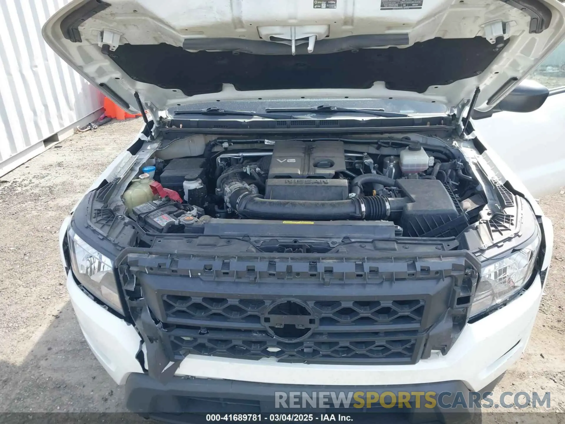 10 Photograph of a damaged car 1N6ED1CMXNN675876 NISSAN FRONTIER 2022
