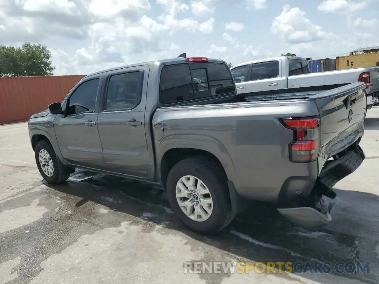 2 Photograph of a damaged car 1N6ED1EJ0NN604995 NISSAN FRONTIER 2022