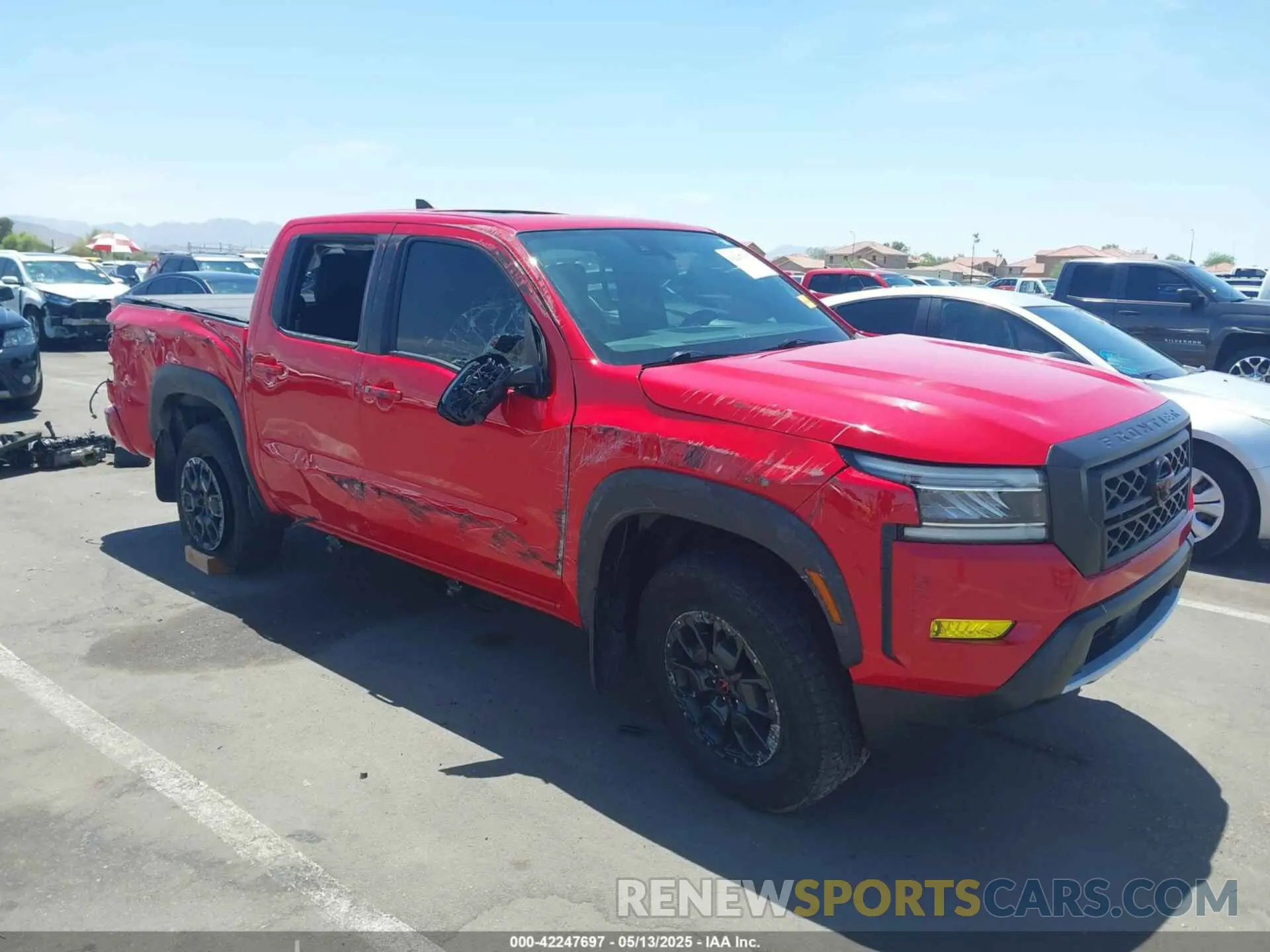 1 Фотография поврежденного автомобиля 1N6ED1EJ0NN617052 NISSAN FRONTIER 2022