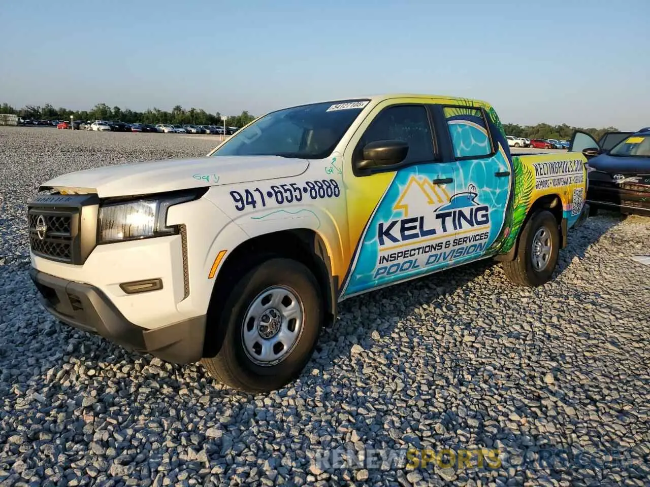 1 Photograph of a damaged car 1N6ED1EJ1NN649489 NISSAN FRONTIER 2022