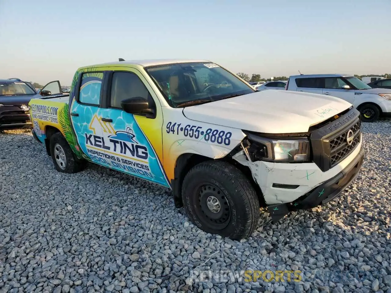 4 Photograph of a damaged car 1N6ED1EJ1NN649489 NISSAN FRONTIER 2022