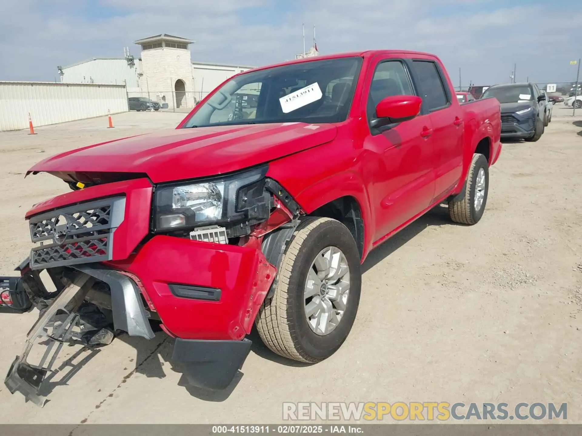 2 Photograph of a damaged car 1N6ED1EJ1NN690902 NISSAN FRONTIER 2022
