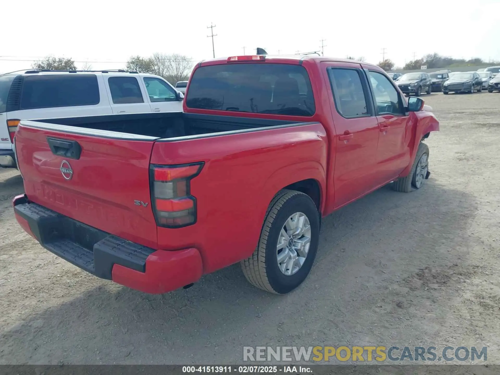 4 Photograph of a damaged car 1N6ED1EJ1NN690902 NISSAN FRONTIER 2022