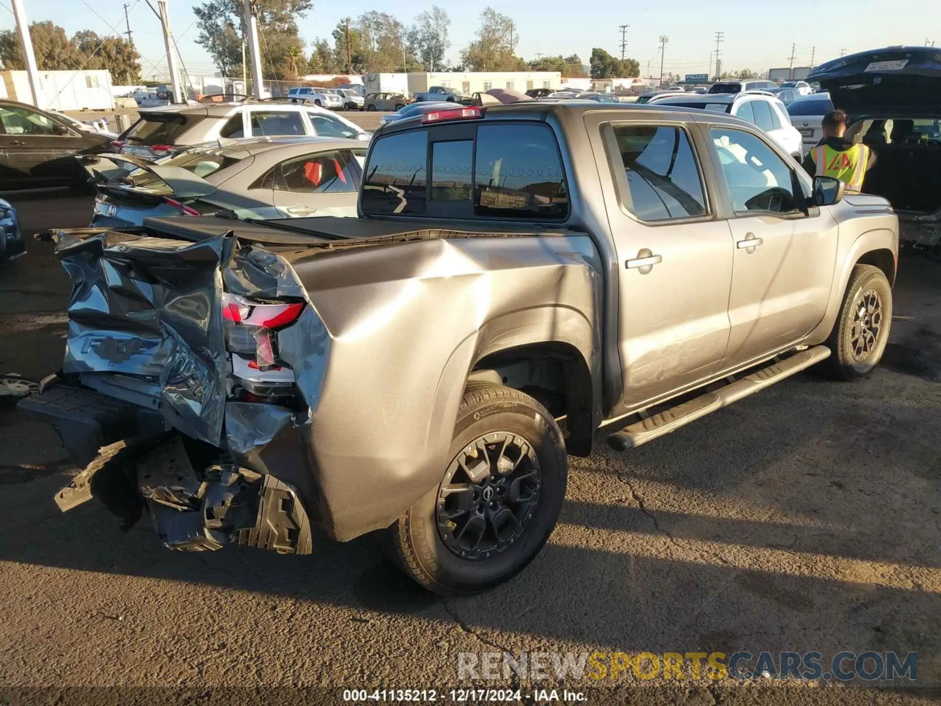 4 Фотография поврежденного автомобиля 1N6ED1EJ3NN606790 NISSAN FRONTIER 2022
