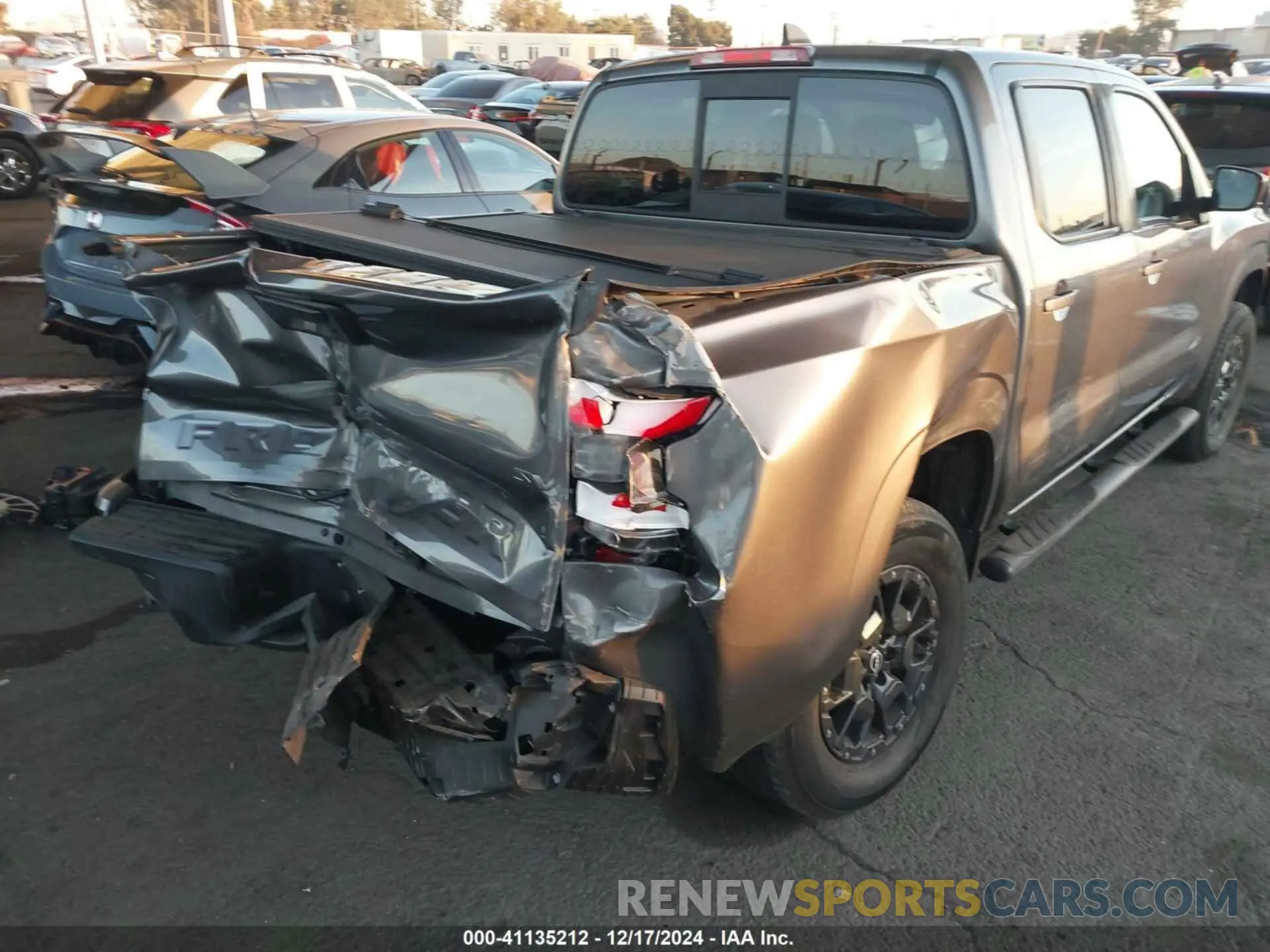 6 Фотография поврежденного автомобиля 1N6ED1EJ3NN606790 NISSAN FRONTIER 2022