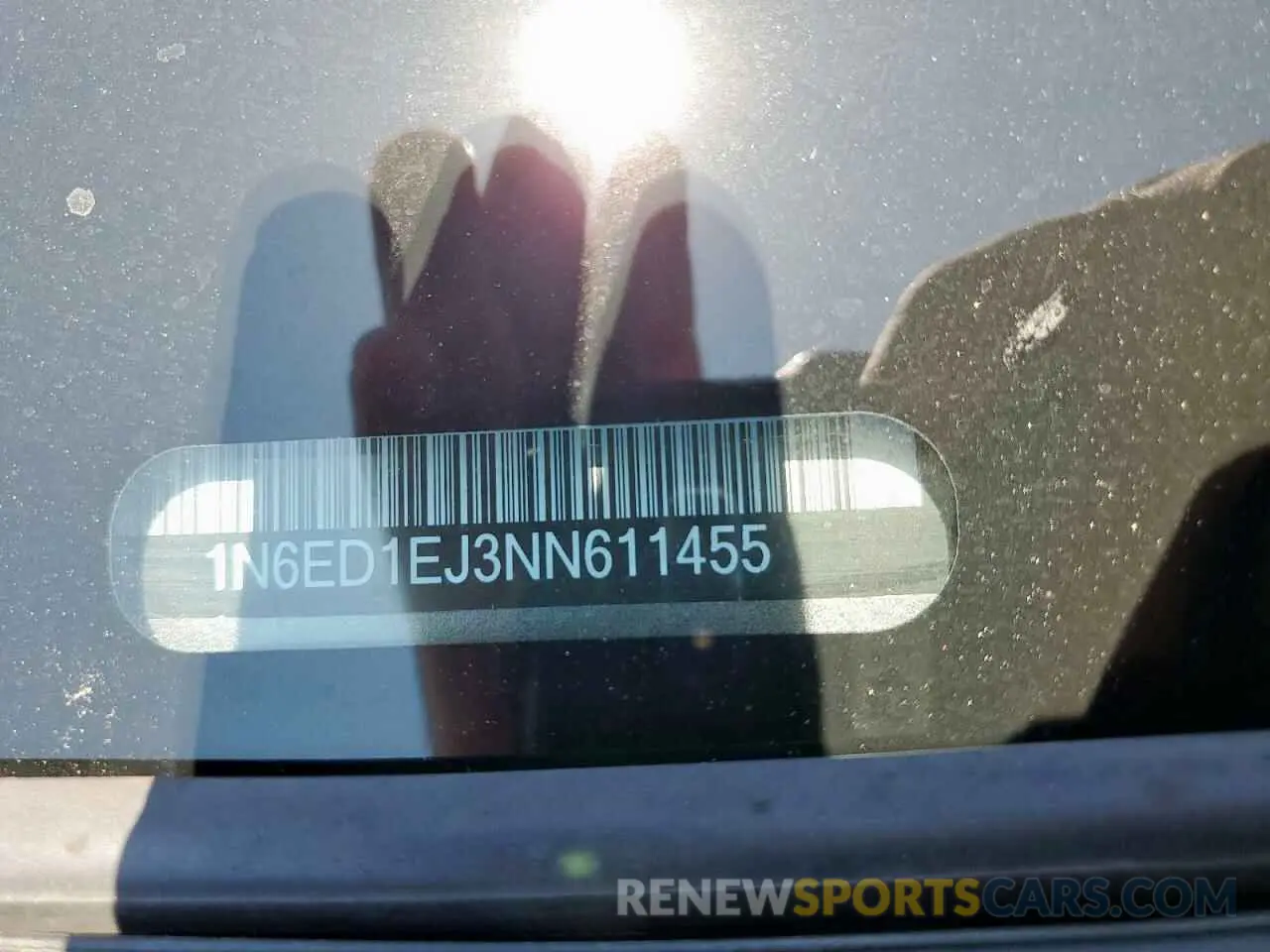 12 Photograph of a damaged car 1N6ED1EJ3NN611455 NISSAN FRONTIER 2022